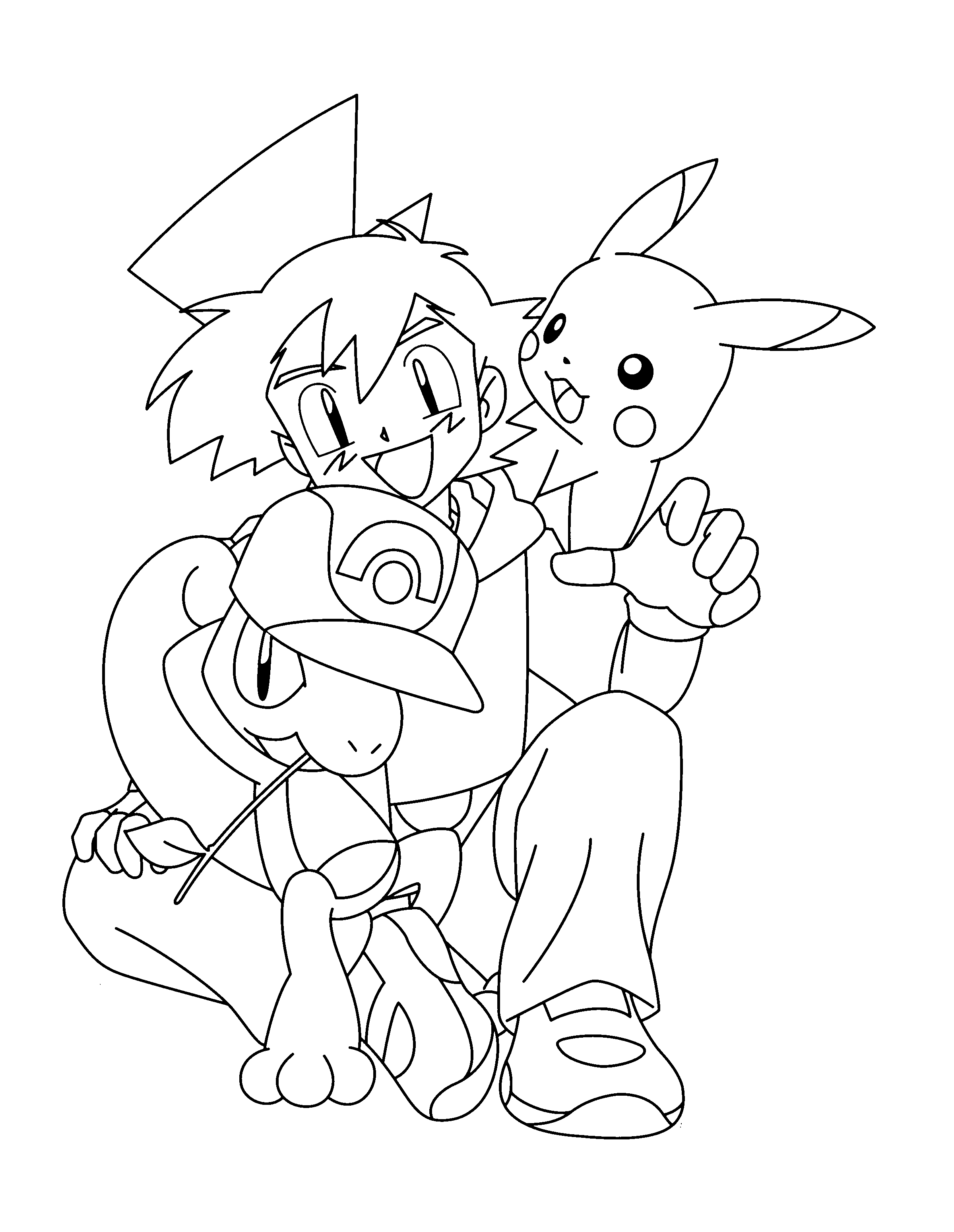 Pokemon coloring pages