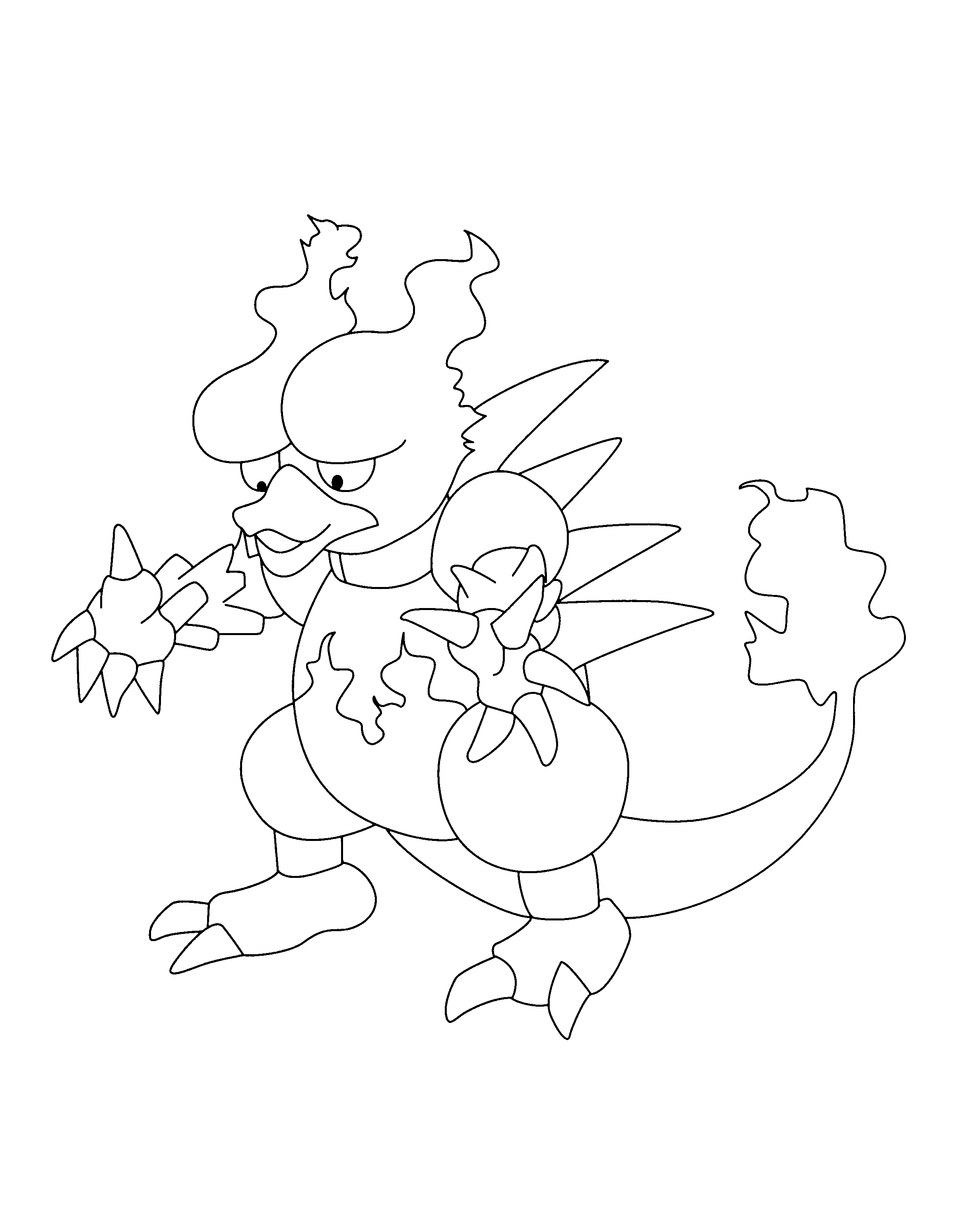 Pokemon coloring pages