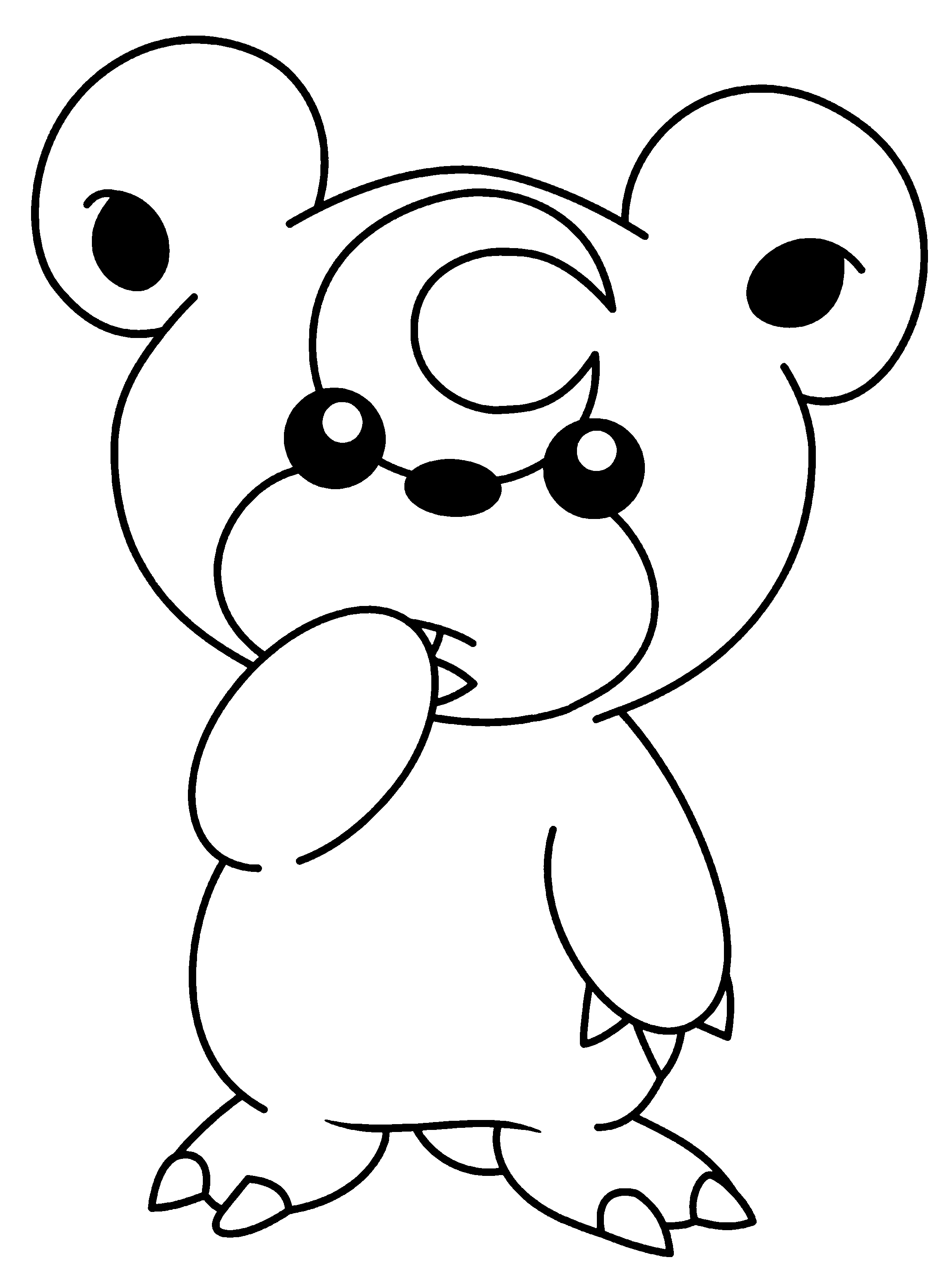 Pokemon coloring pages