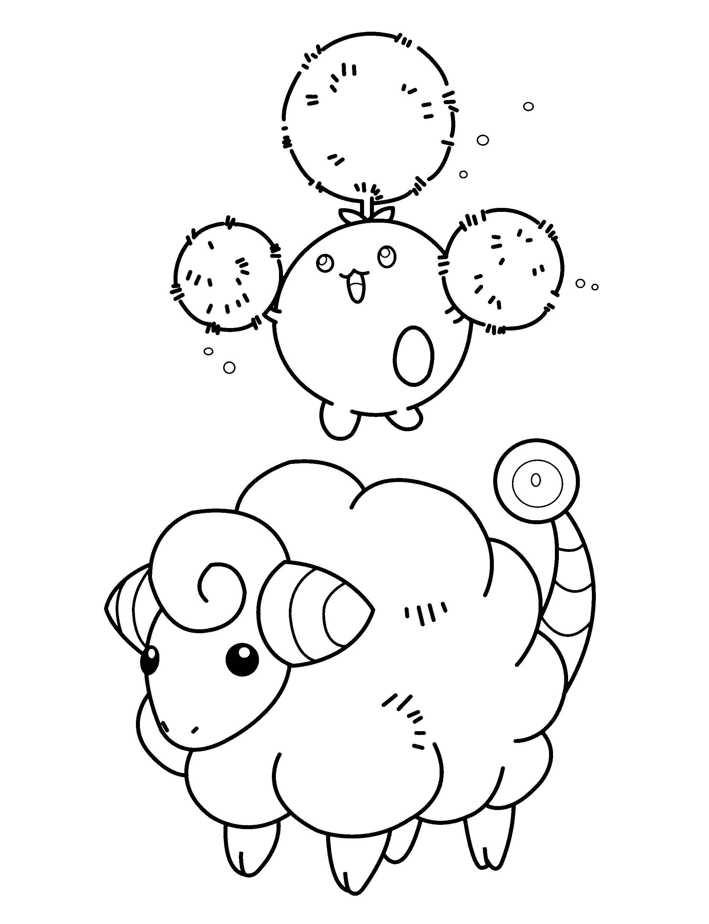 Pokemon coloring pages