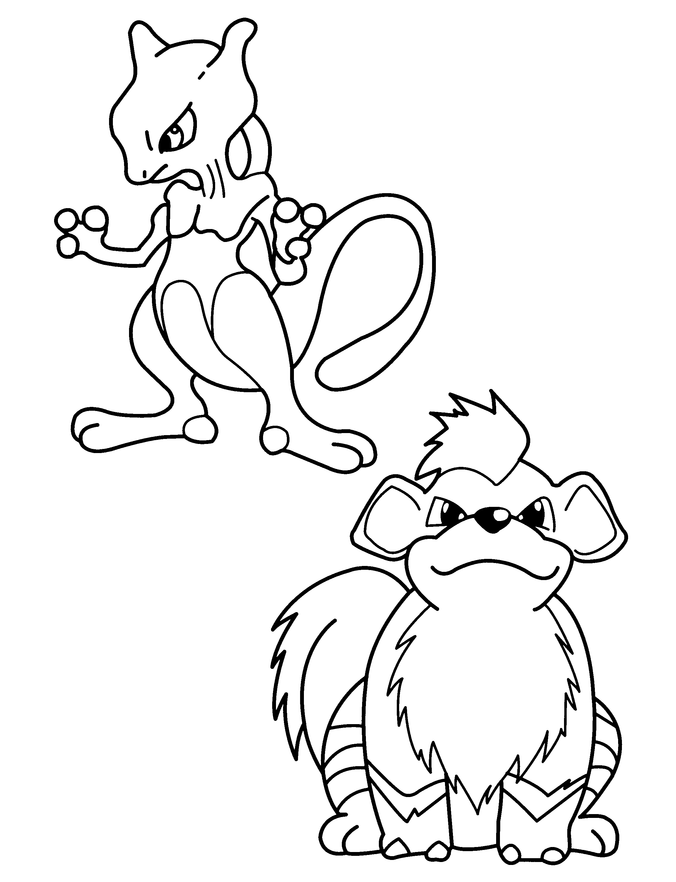 Pokemon coloring pages