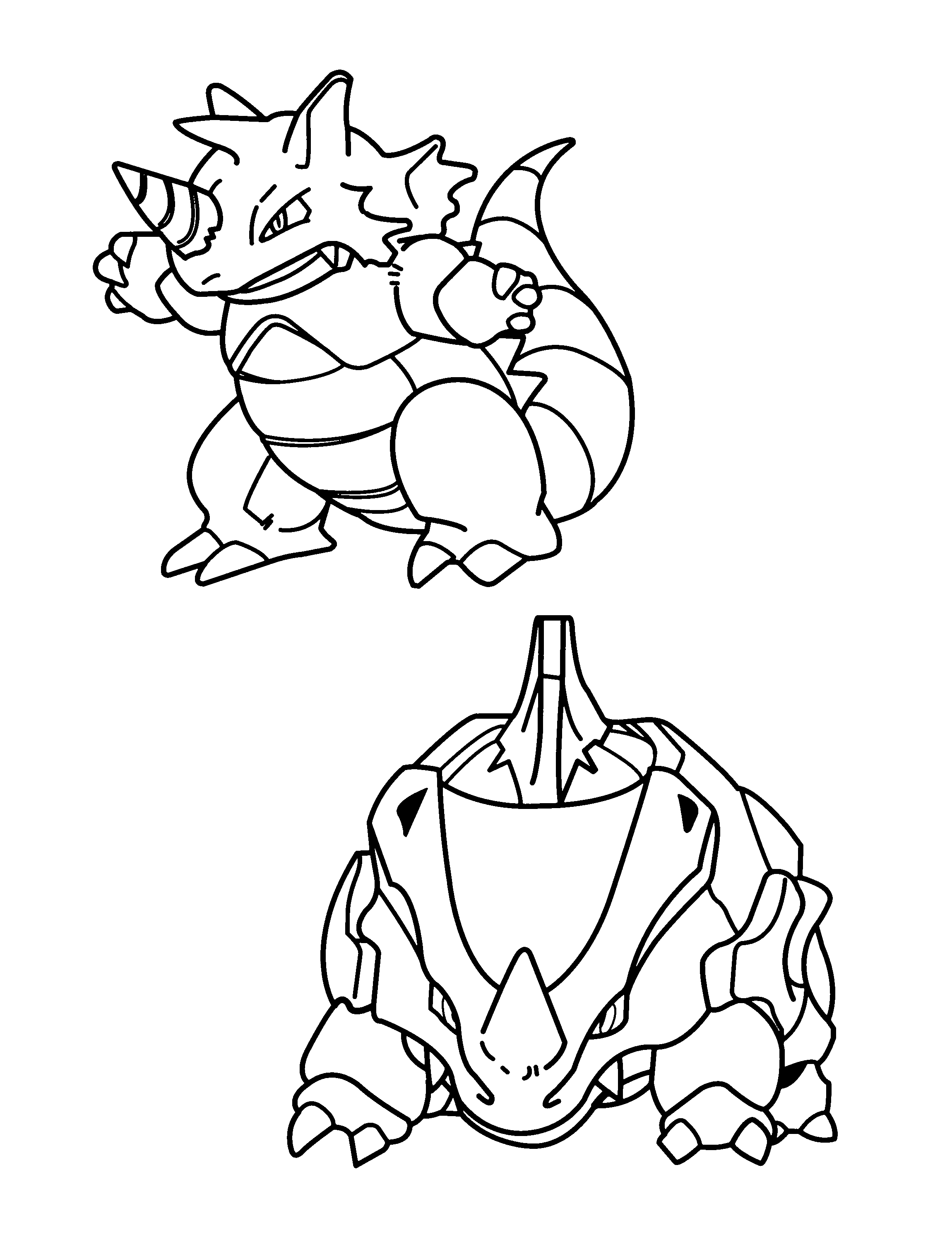 Pokemon coloring pages