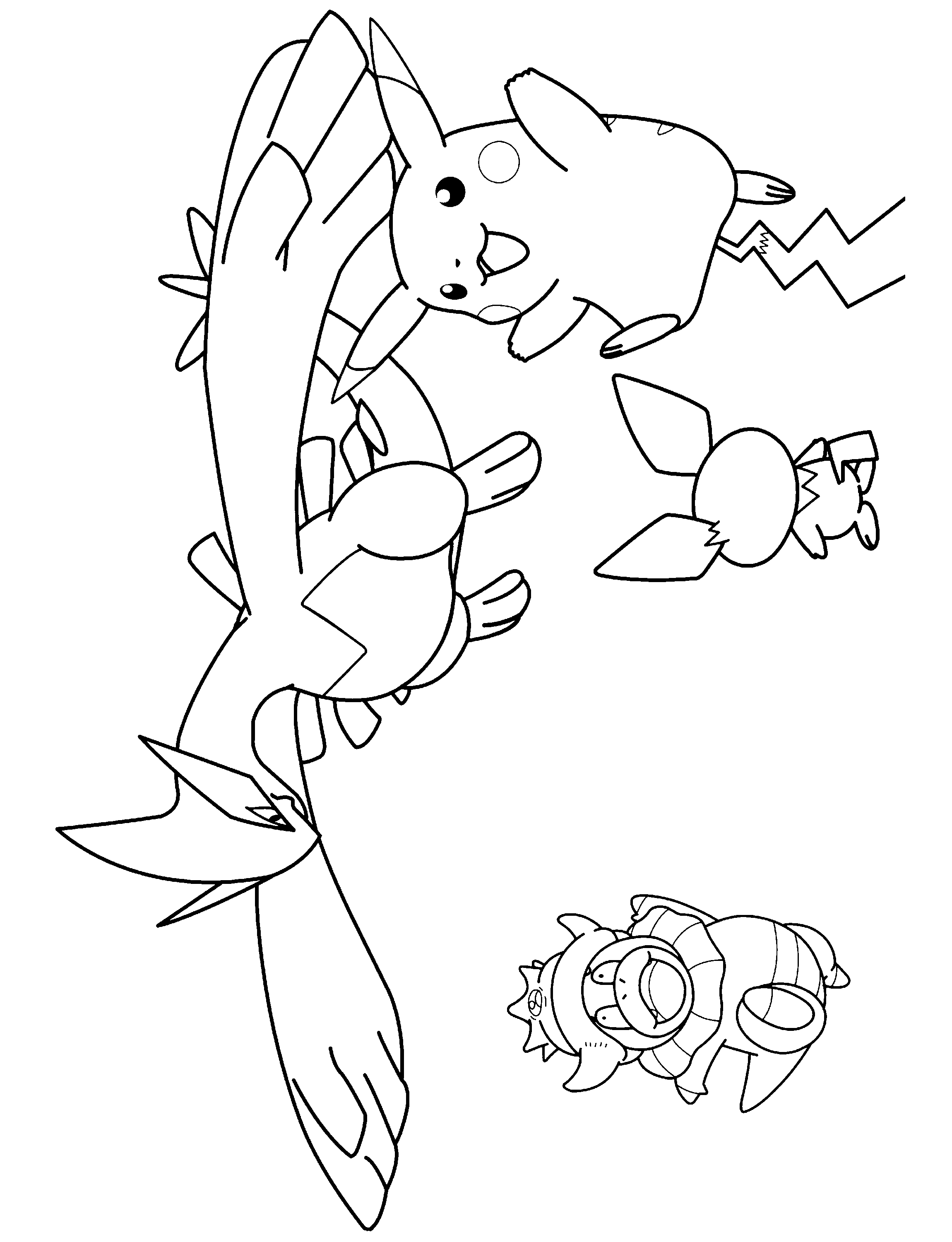 Pokemon coloring pages