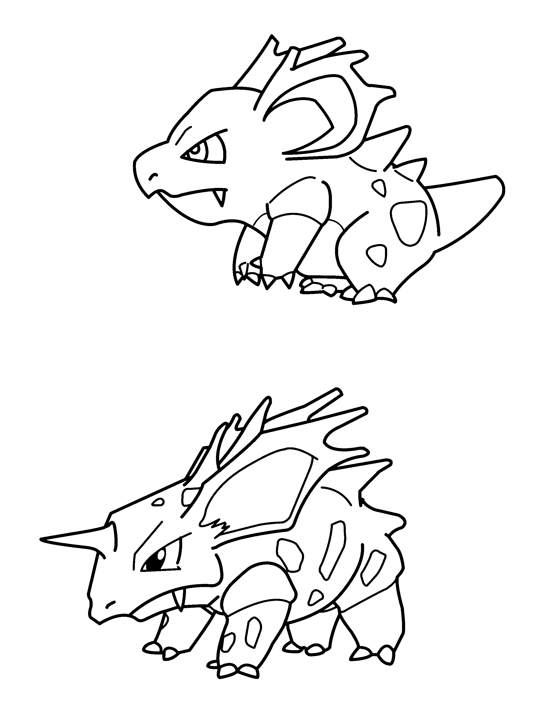 Pokemon coloring pages