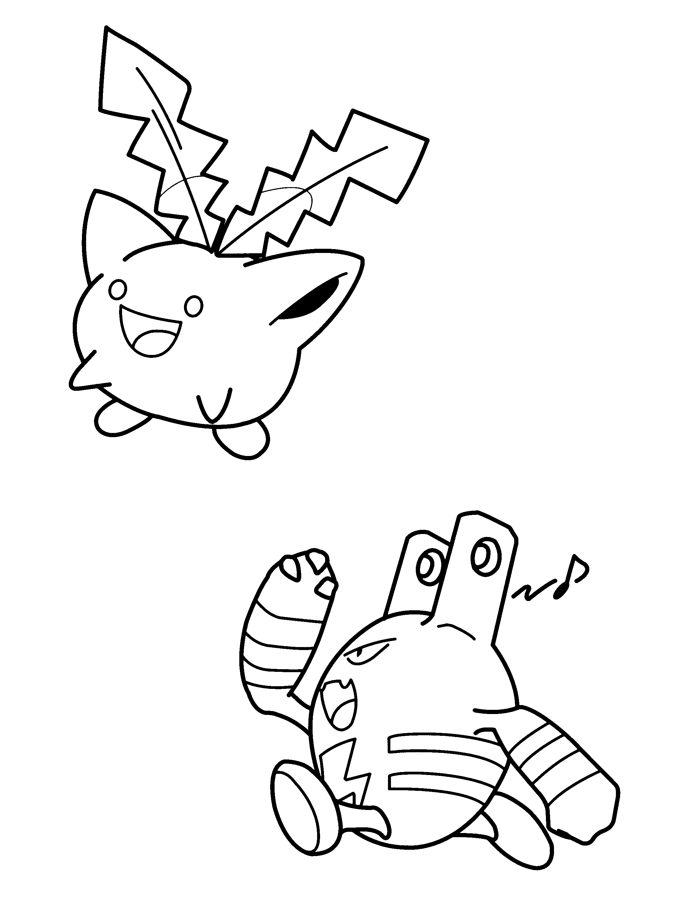 Pokemon coloring pages