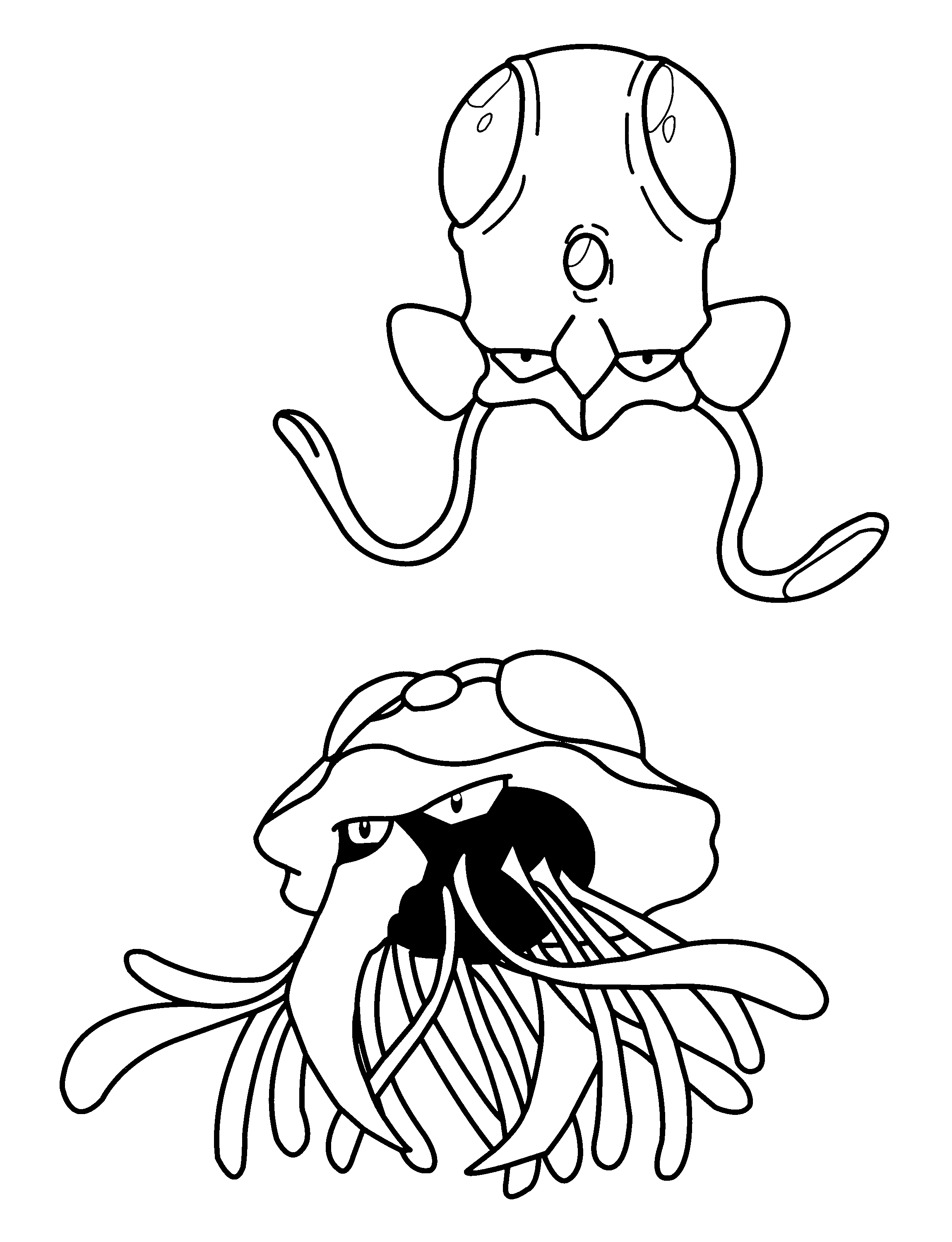 Pokemon coloring pages