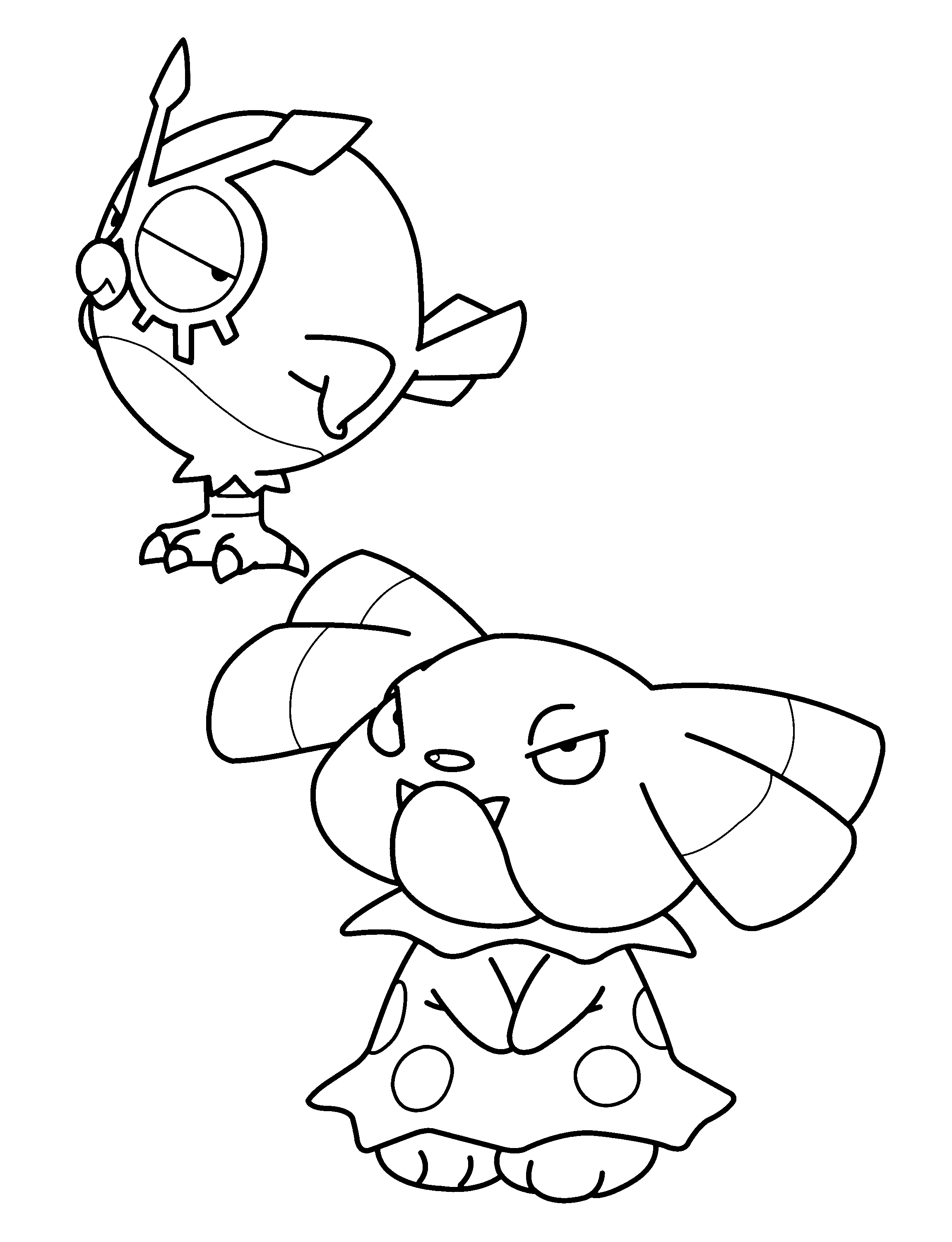 Pokemon coloring pages