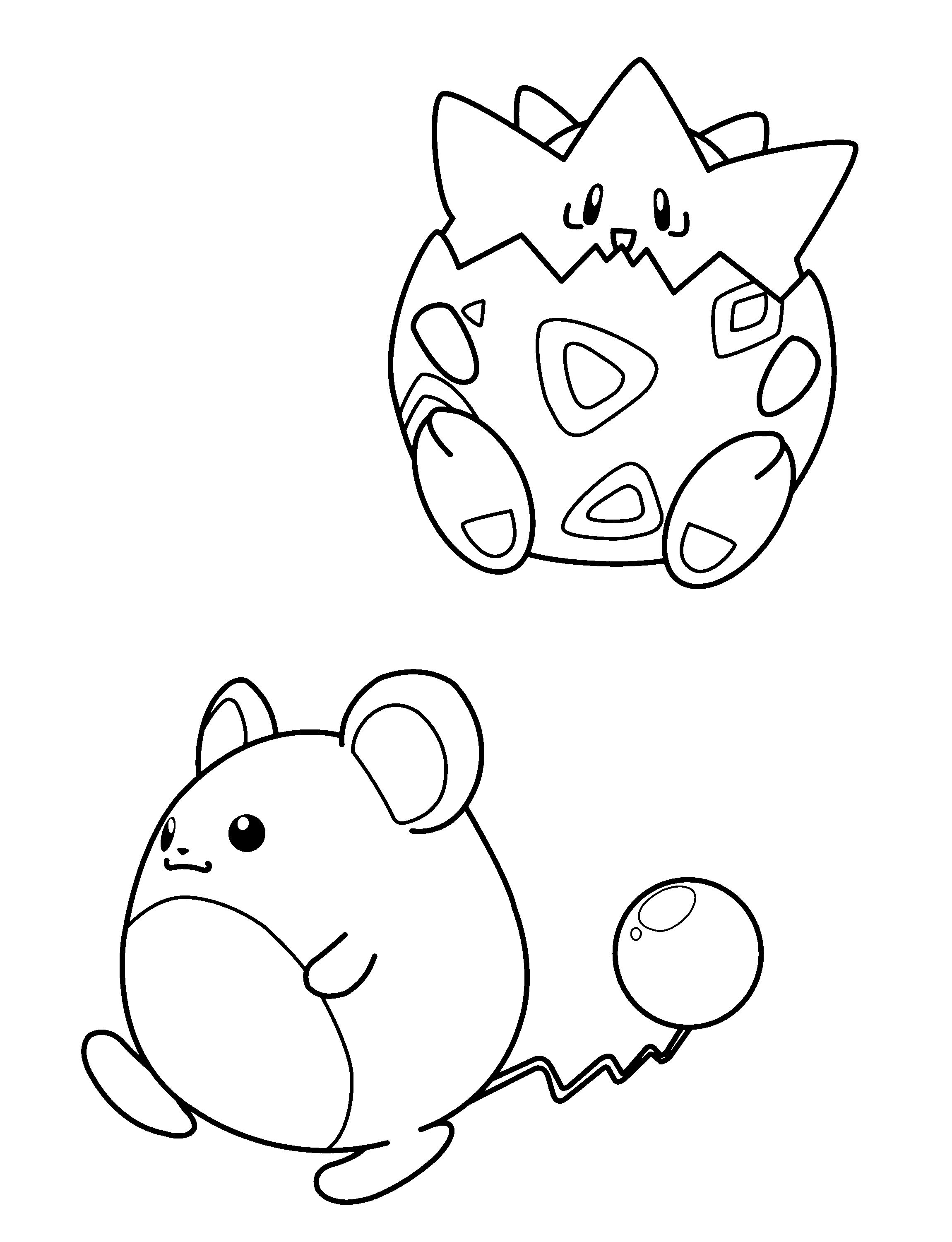 Pokemon coloring pages