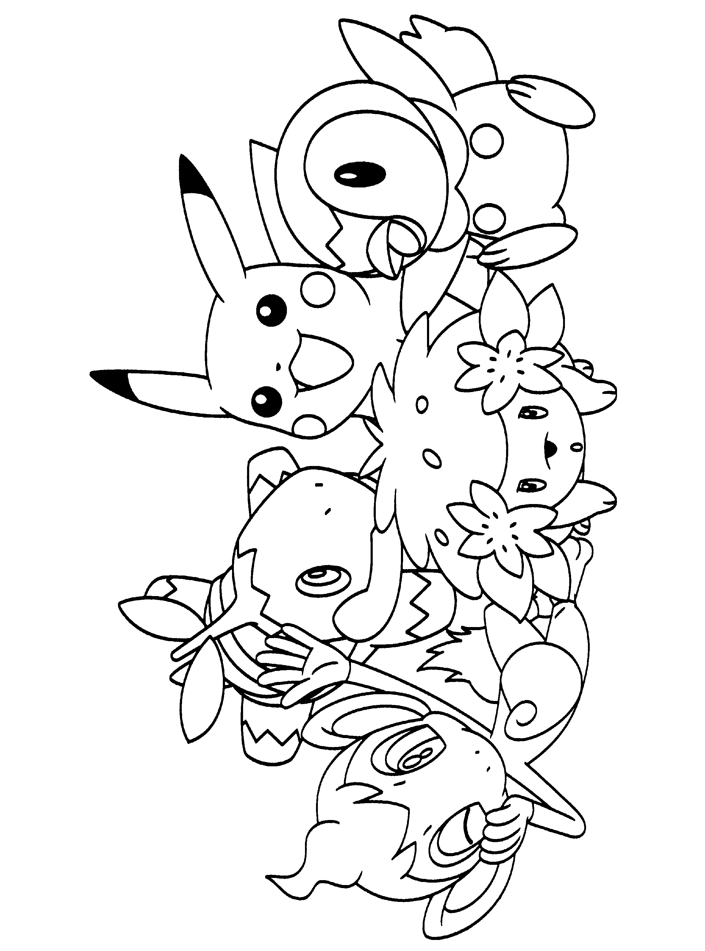 Pokemon coloring pages