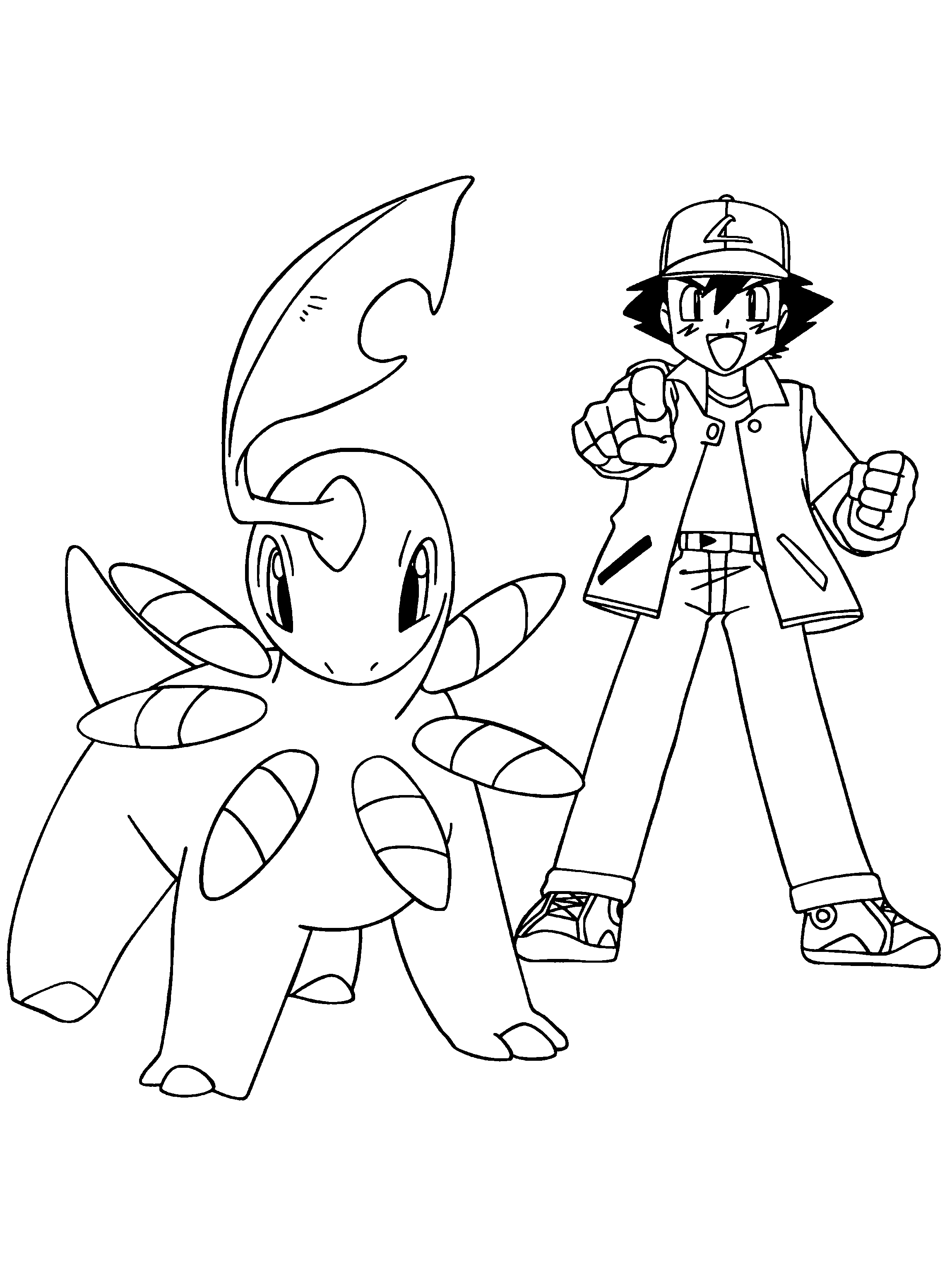 Pokemon coloring pages