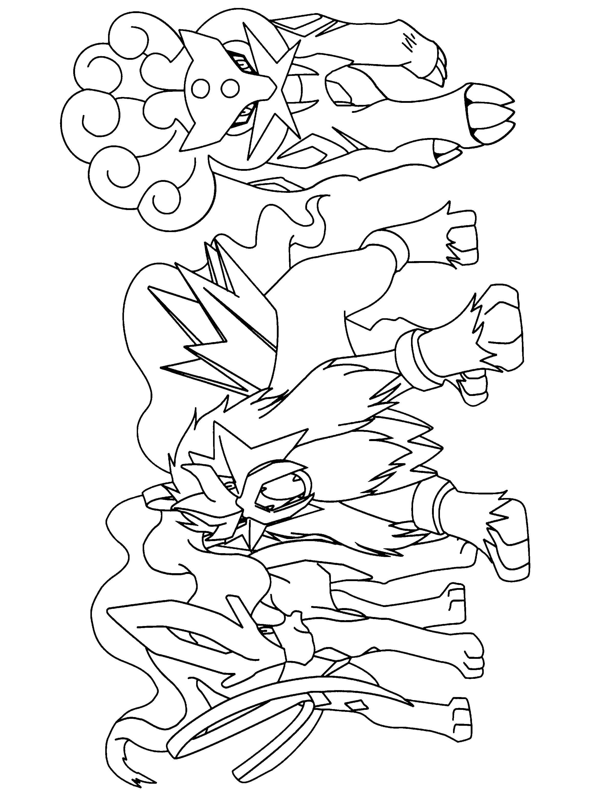 Pokemon coloring pages