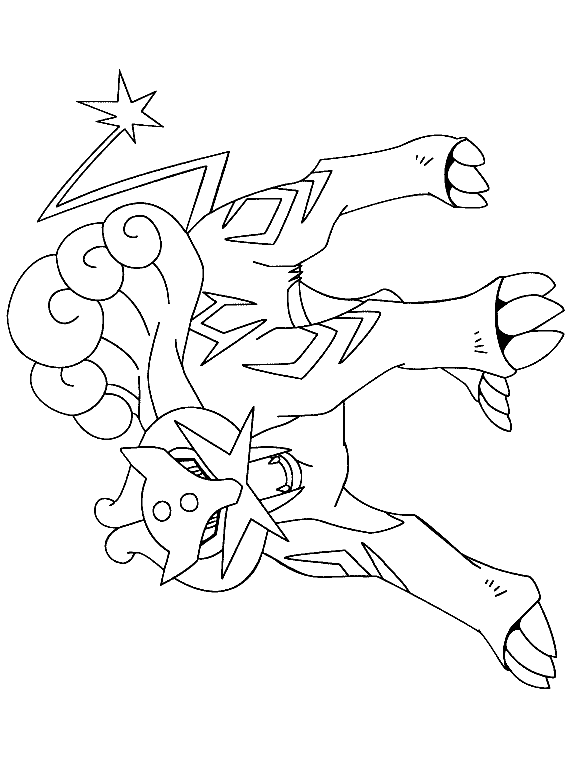 pokemon coloring pages 593