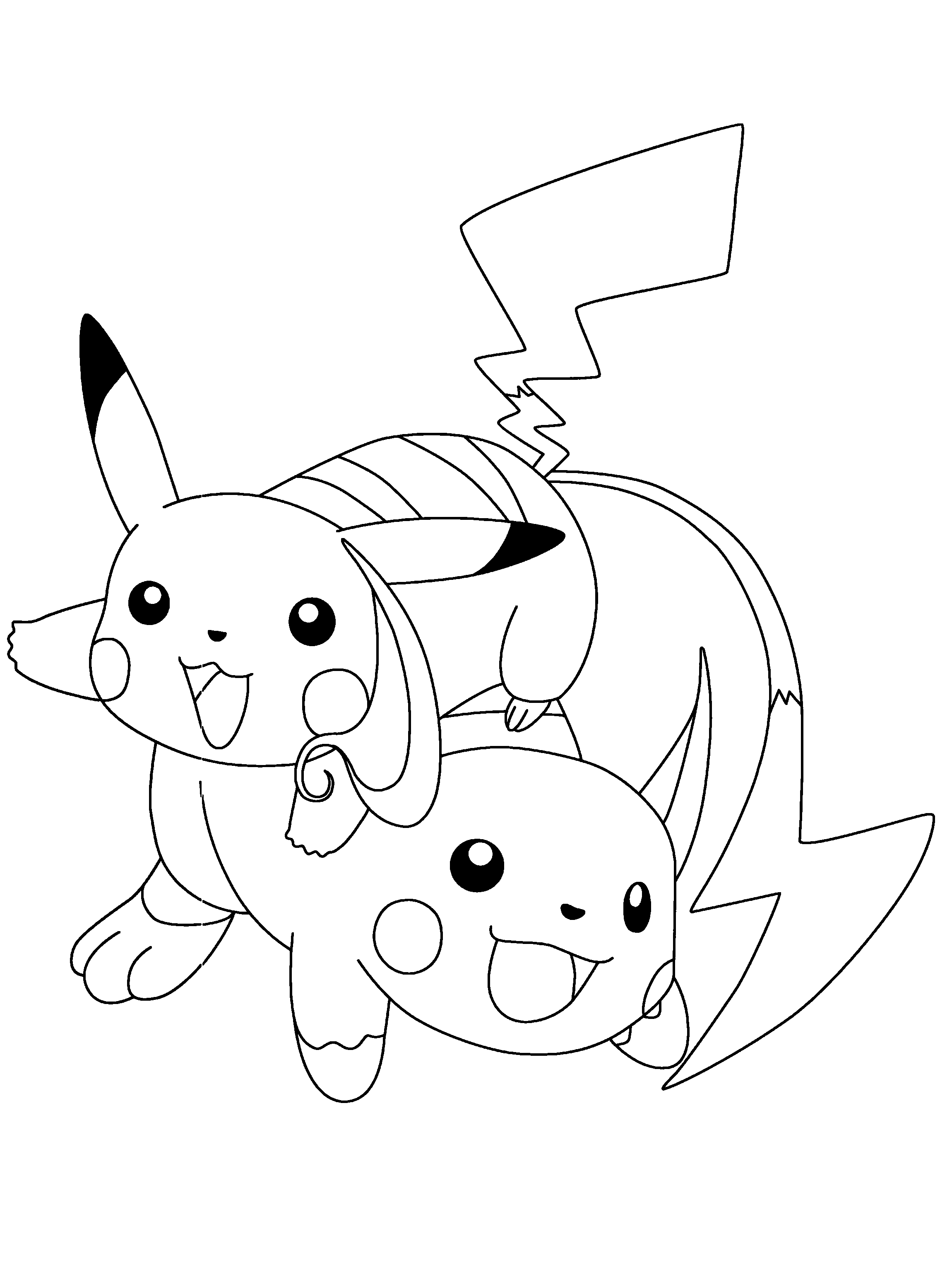Pokemon coloring pages