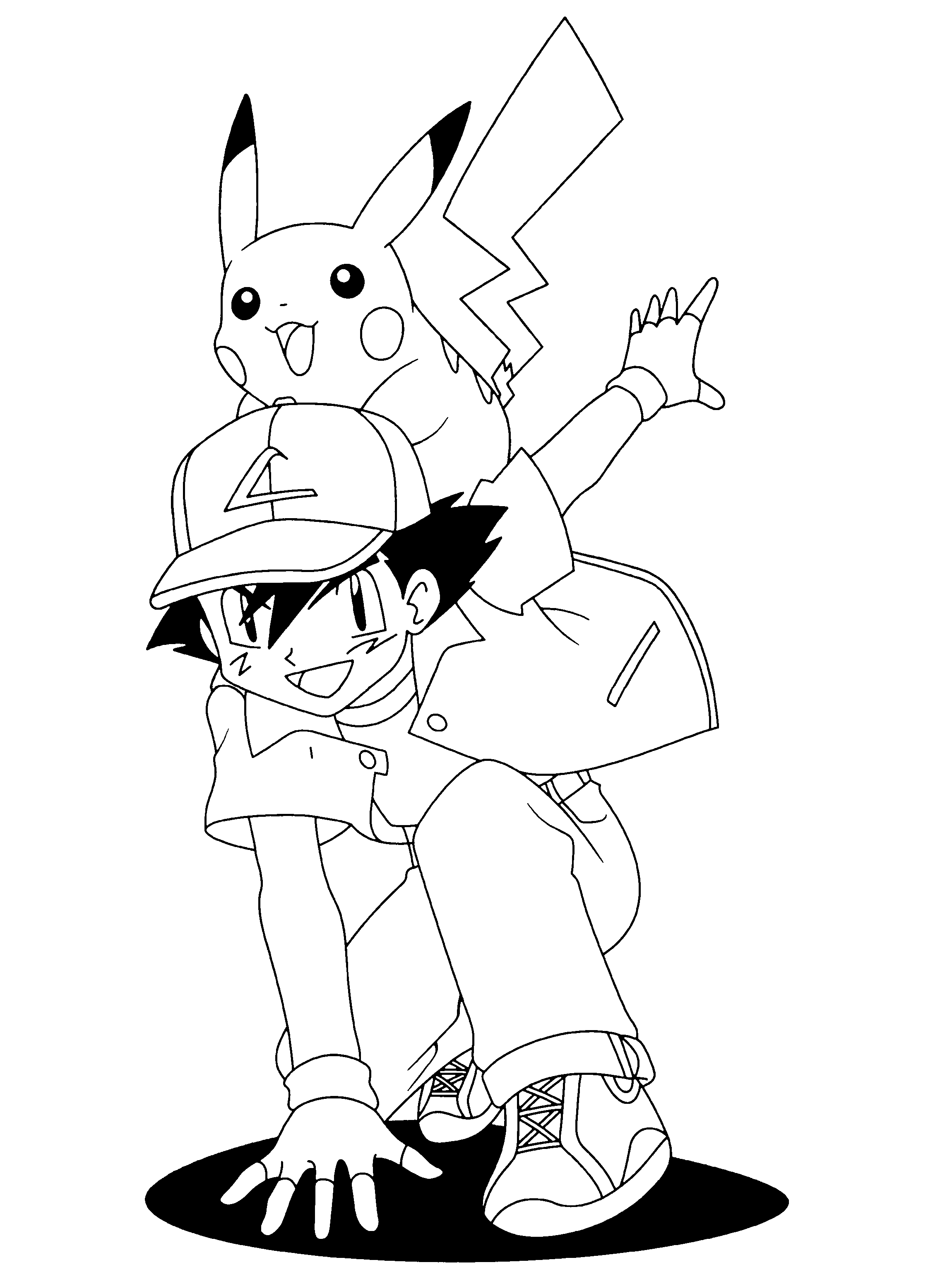 Pokemon coloring pages