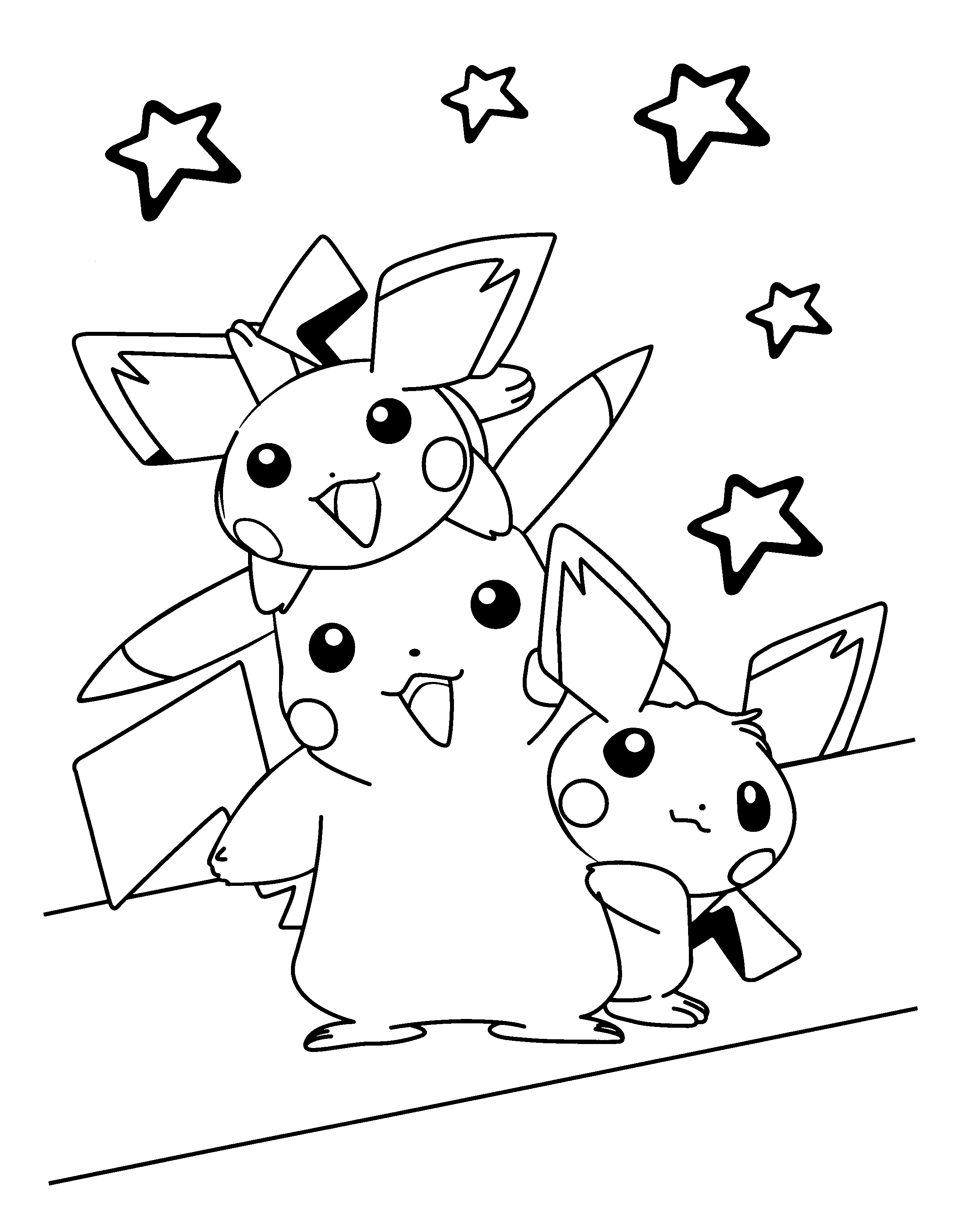 Pokemon coloring pages