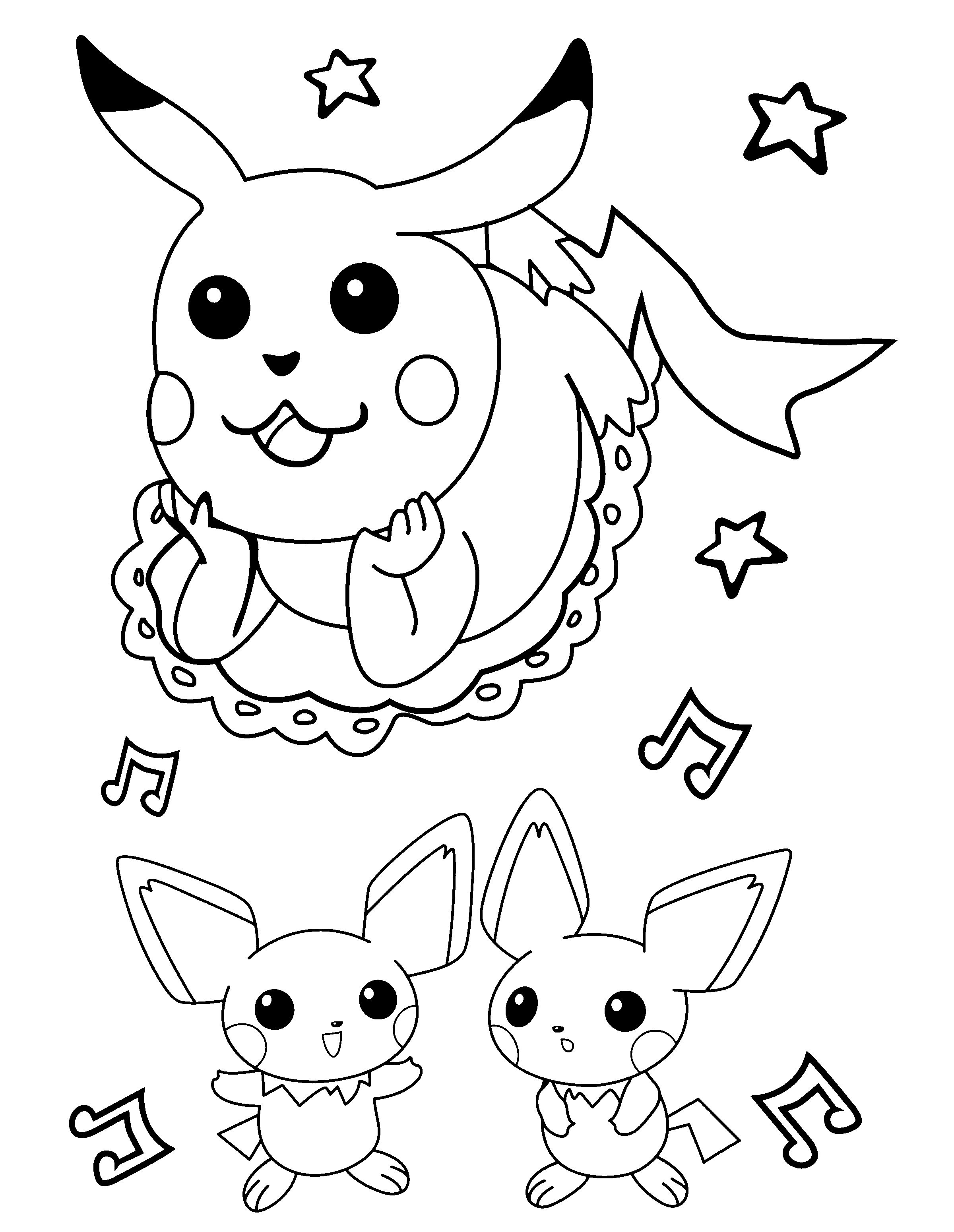 Pokemon coloring pages