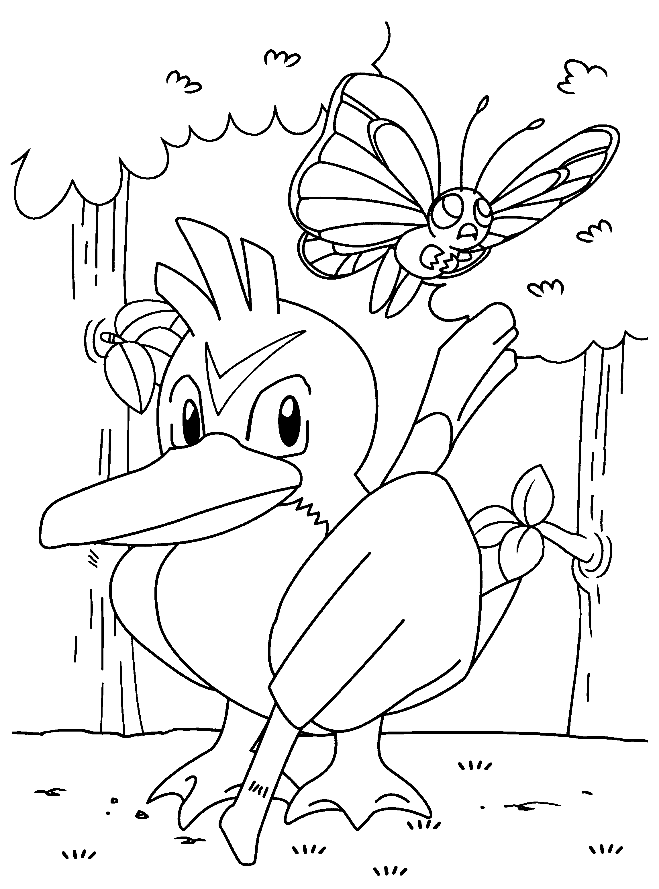 Pokemon coloring pages