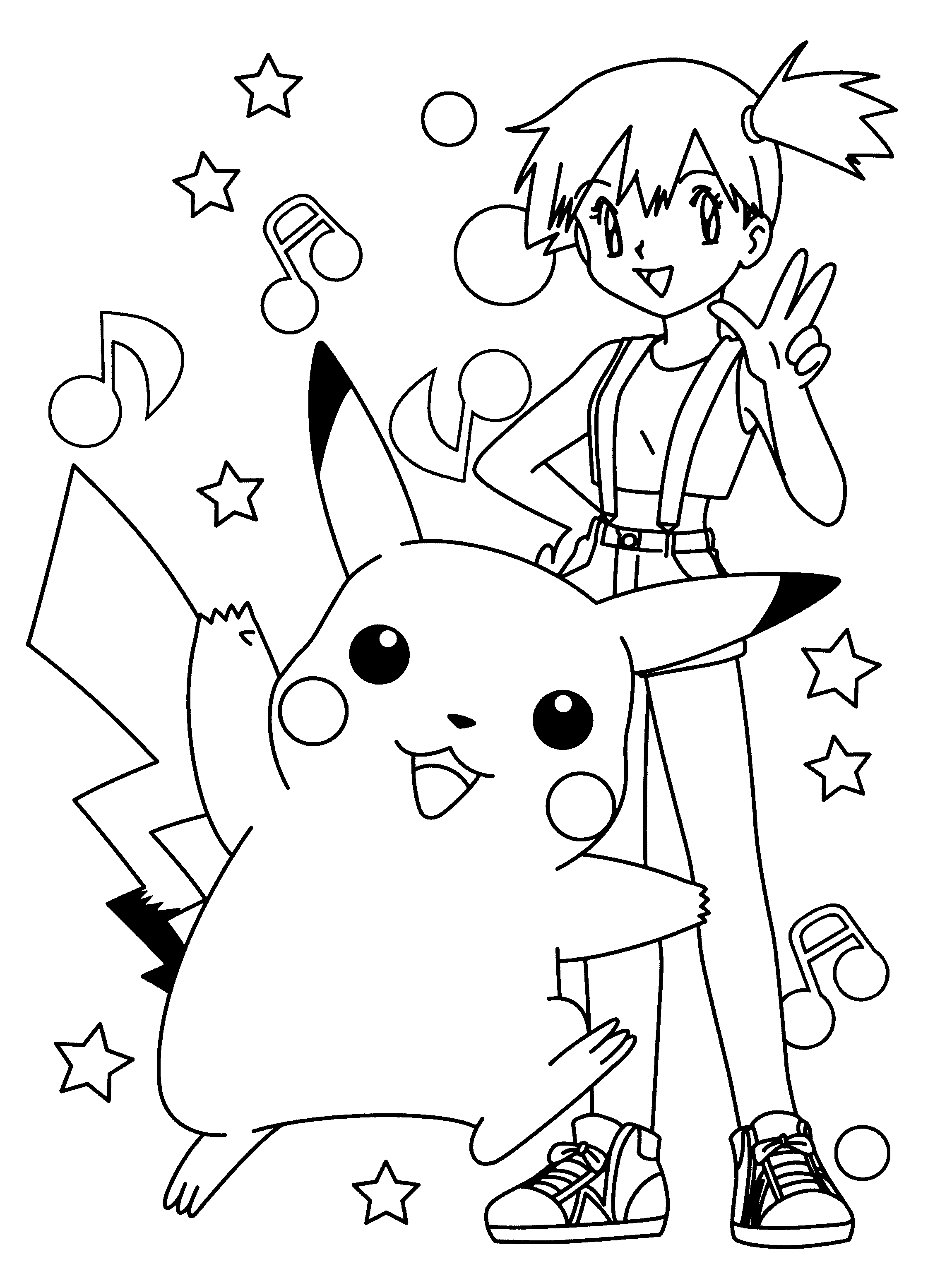 Pokemon coloring pages