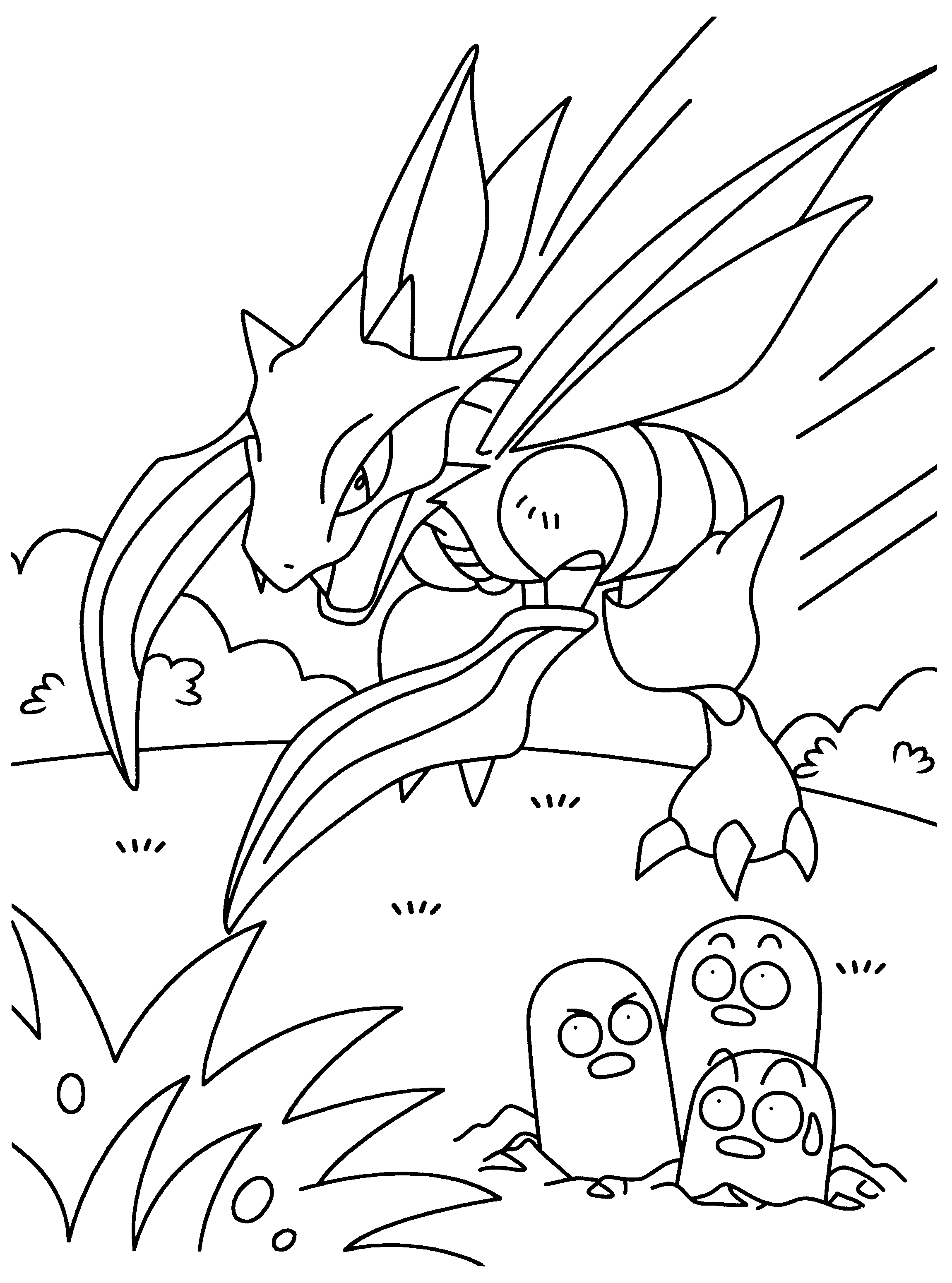 Pokemon coloring pages