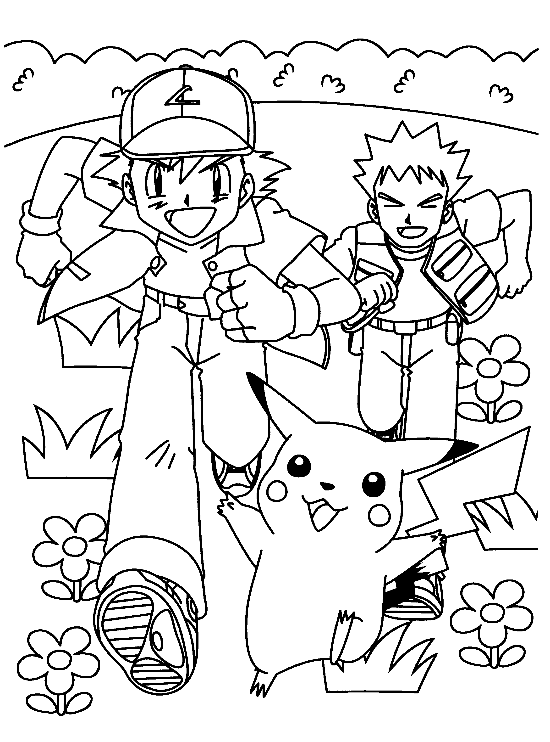 Pokemon coloring pages