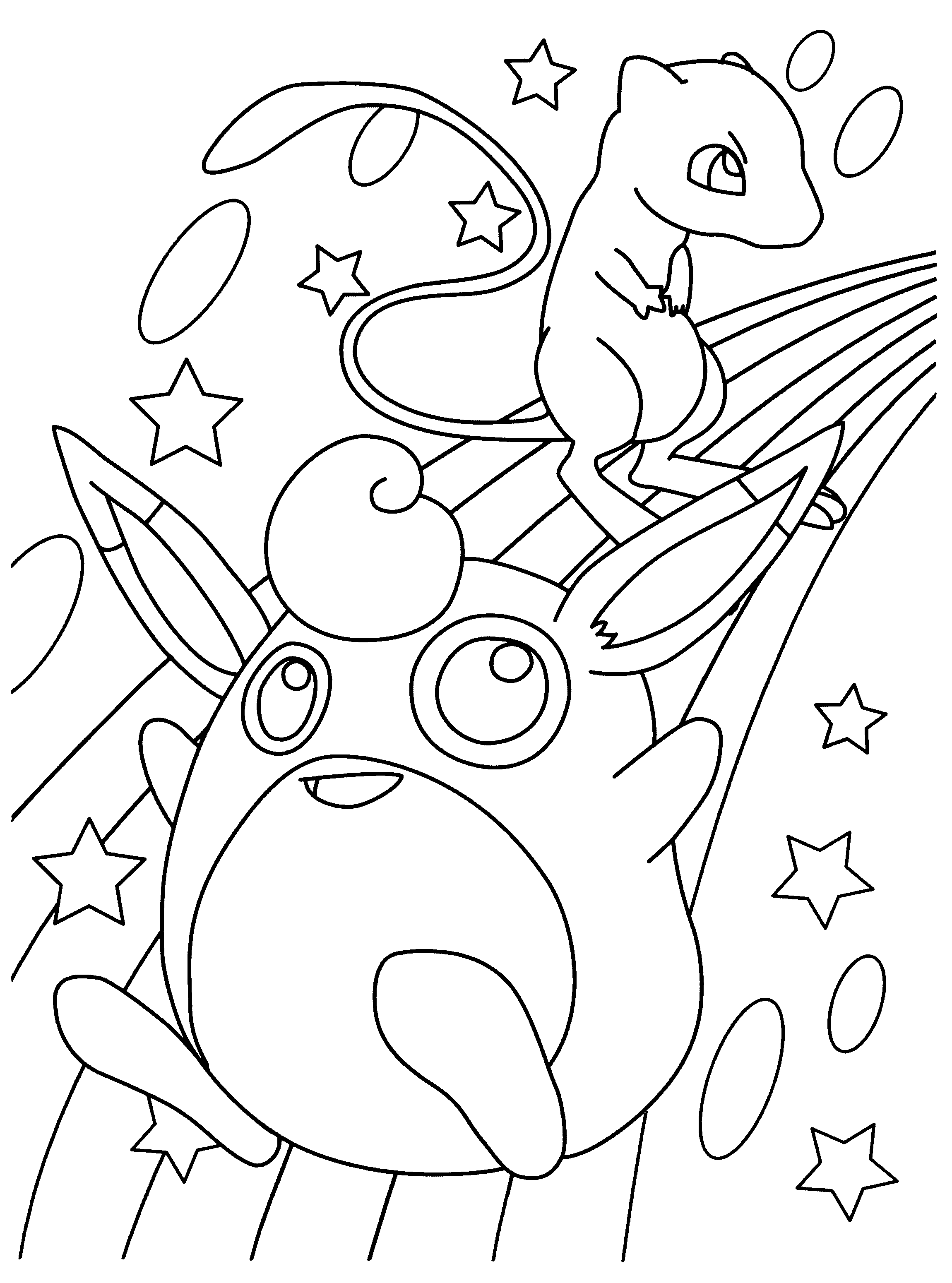 Pokemon coloring pages