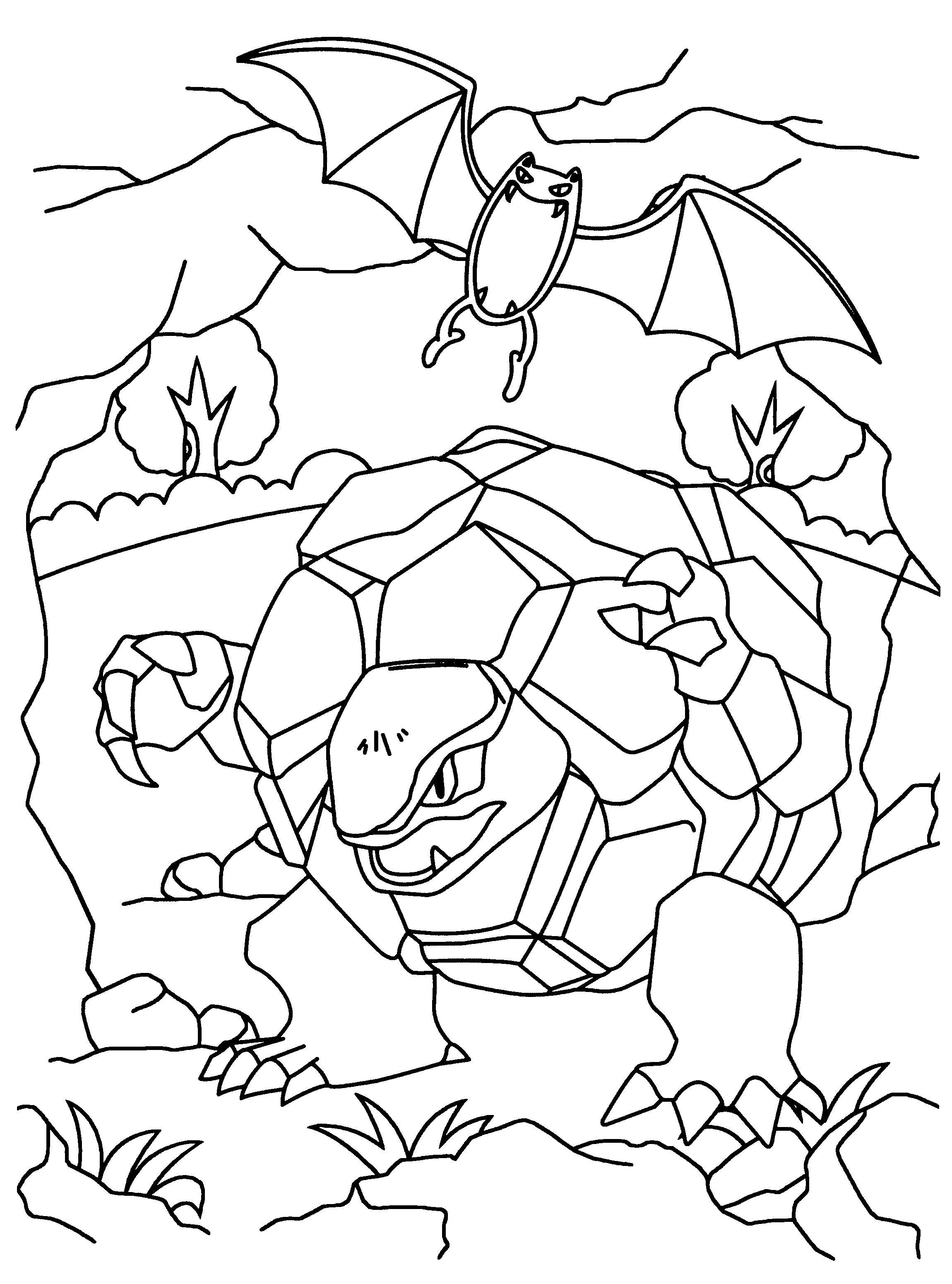 Pokemon coloring pages
