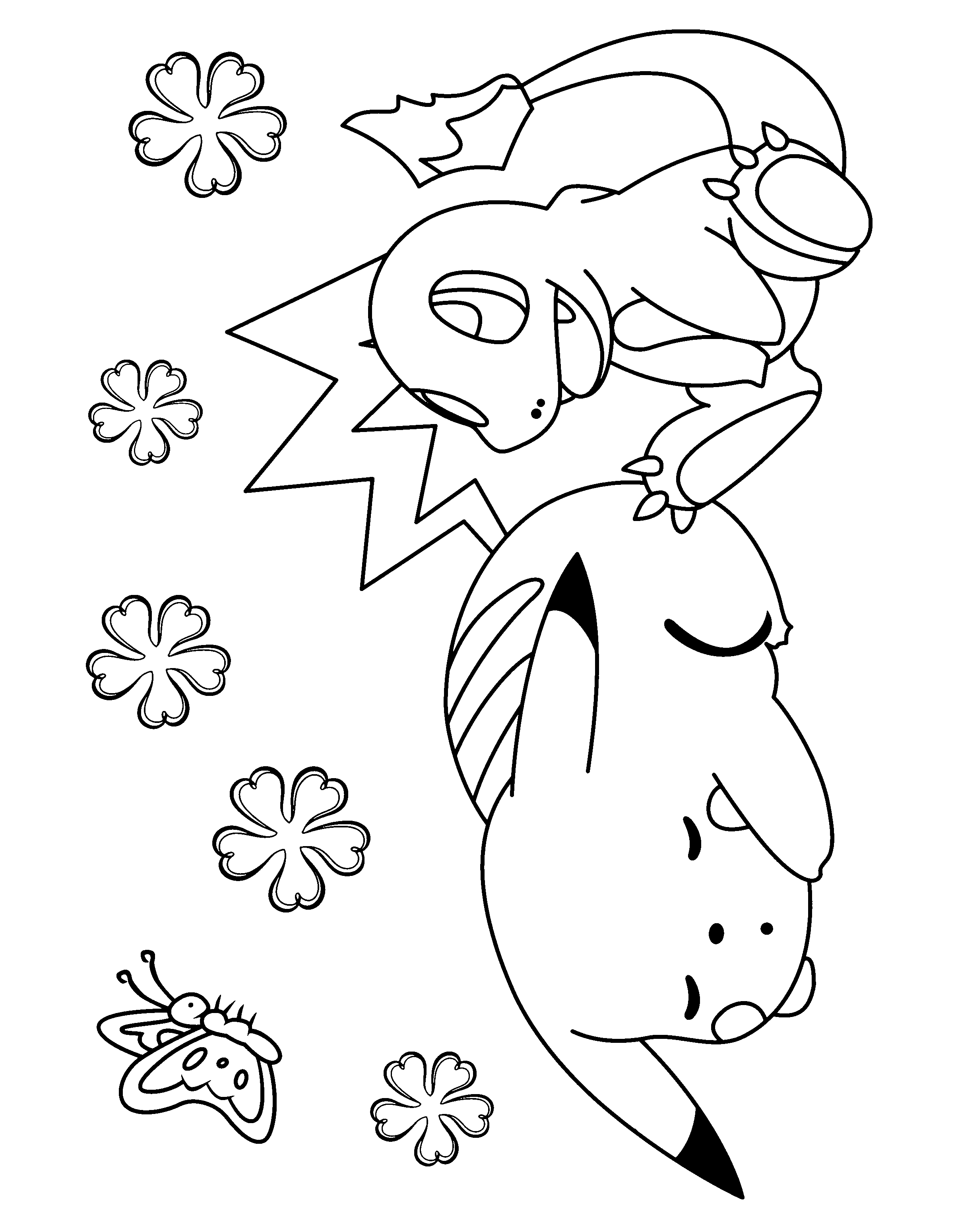 Pokemon coloring pages