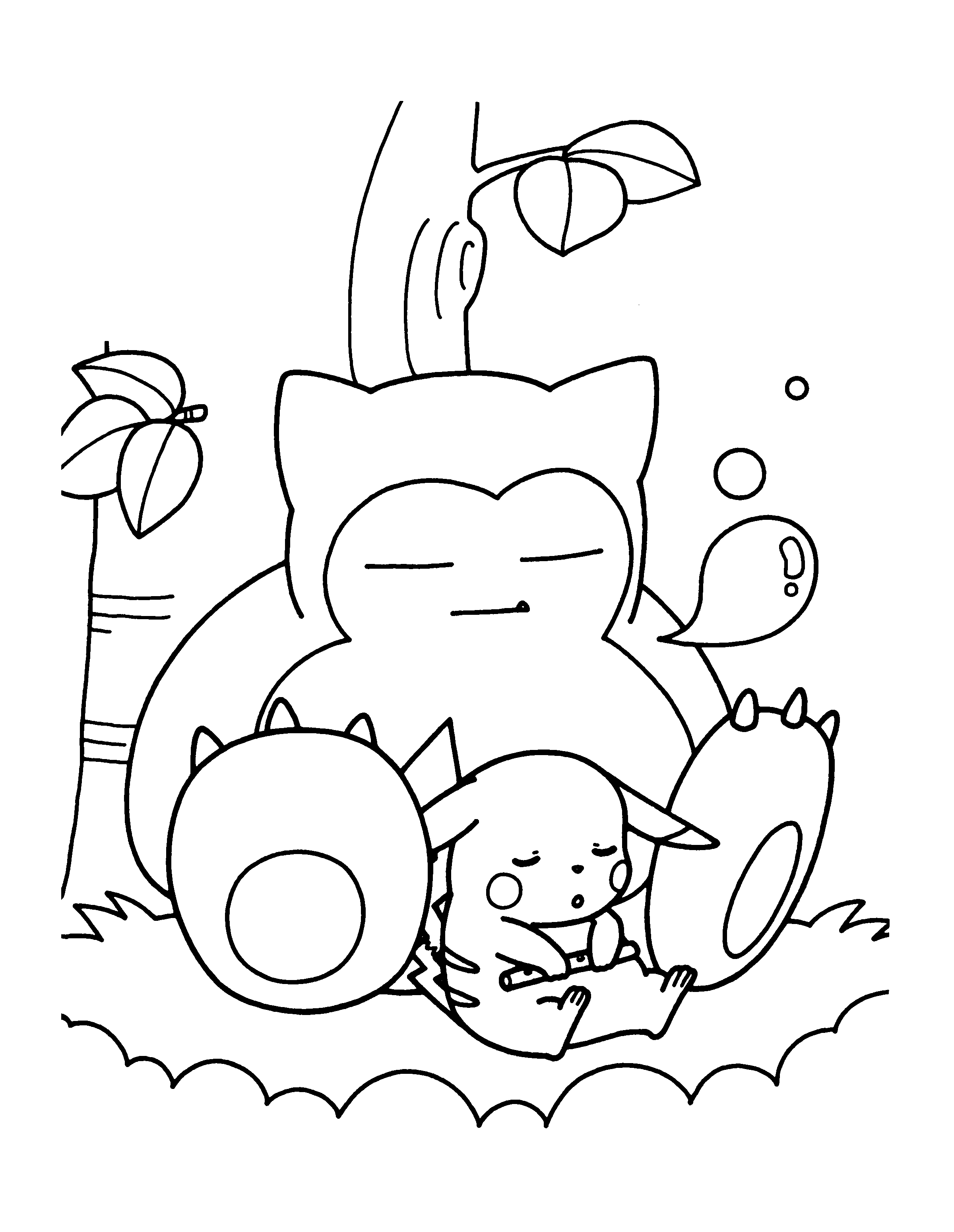 Pokemon coloring pages