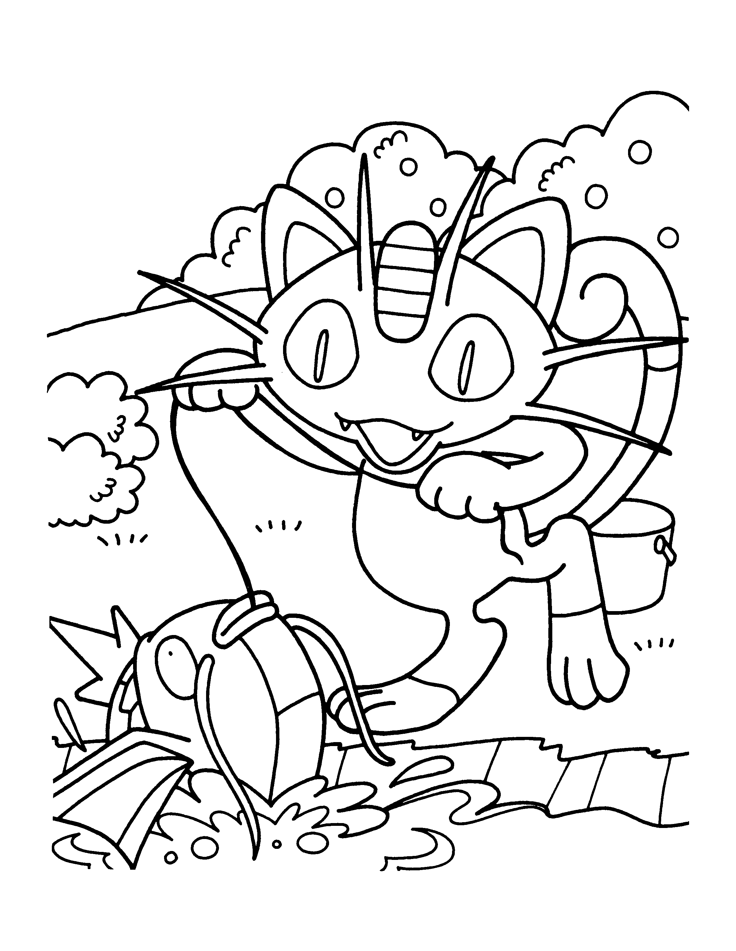 Pokemon coloring pages