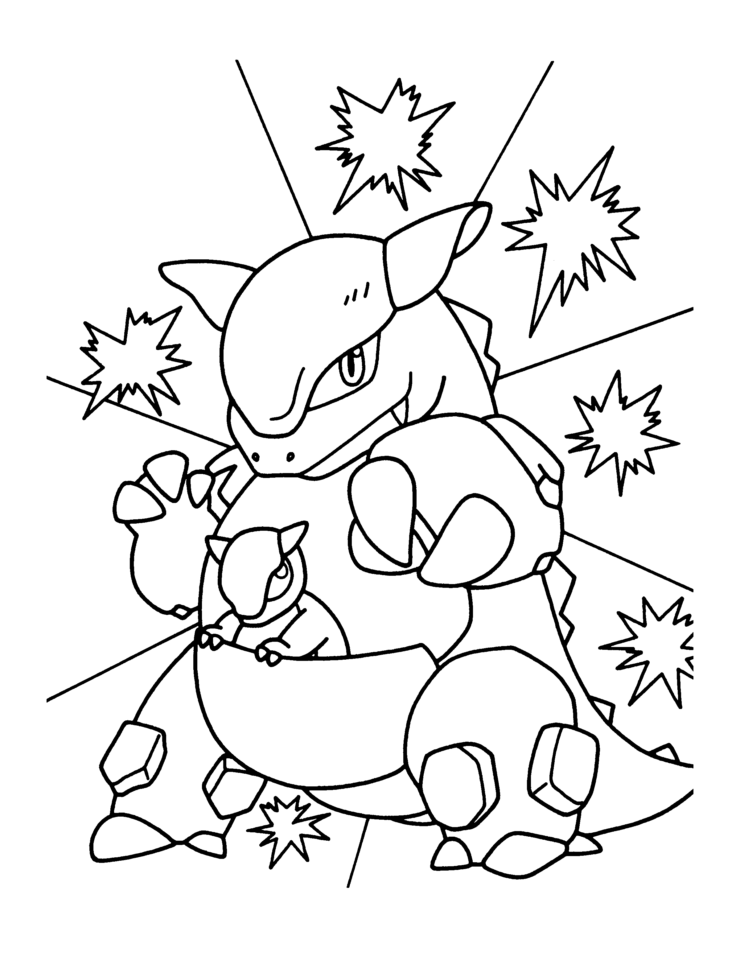 Pokemon coloring pages