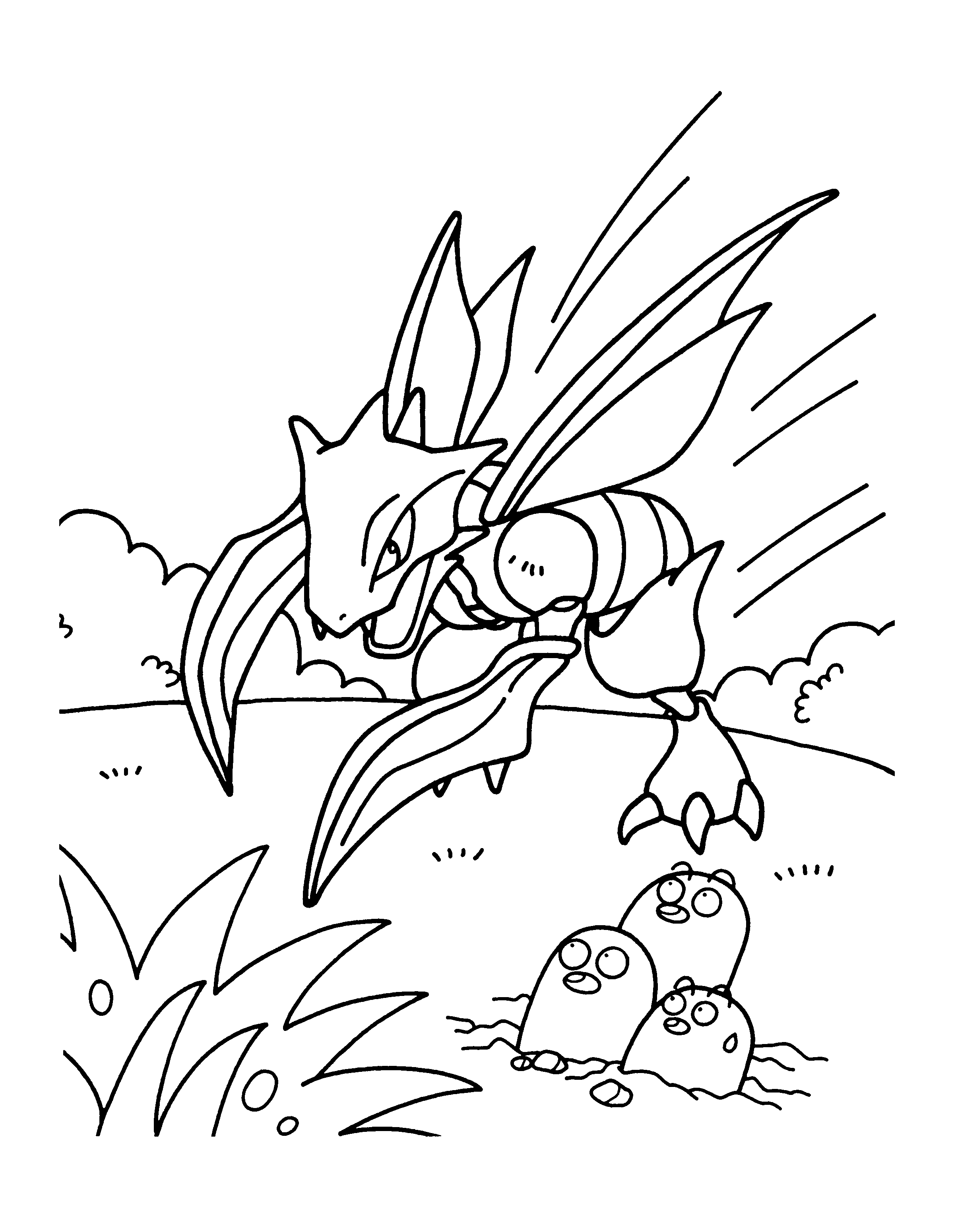 Pokemon coloring pages
