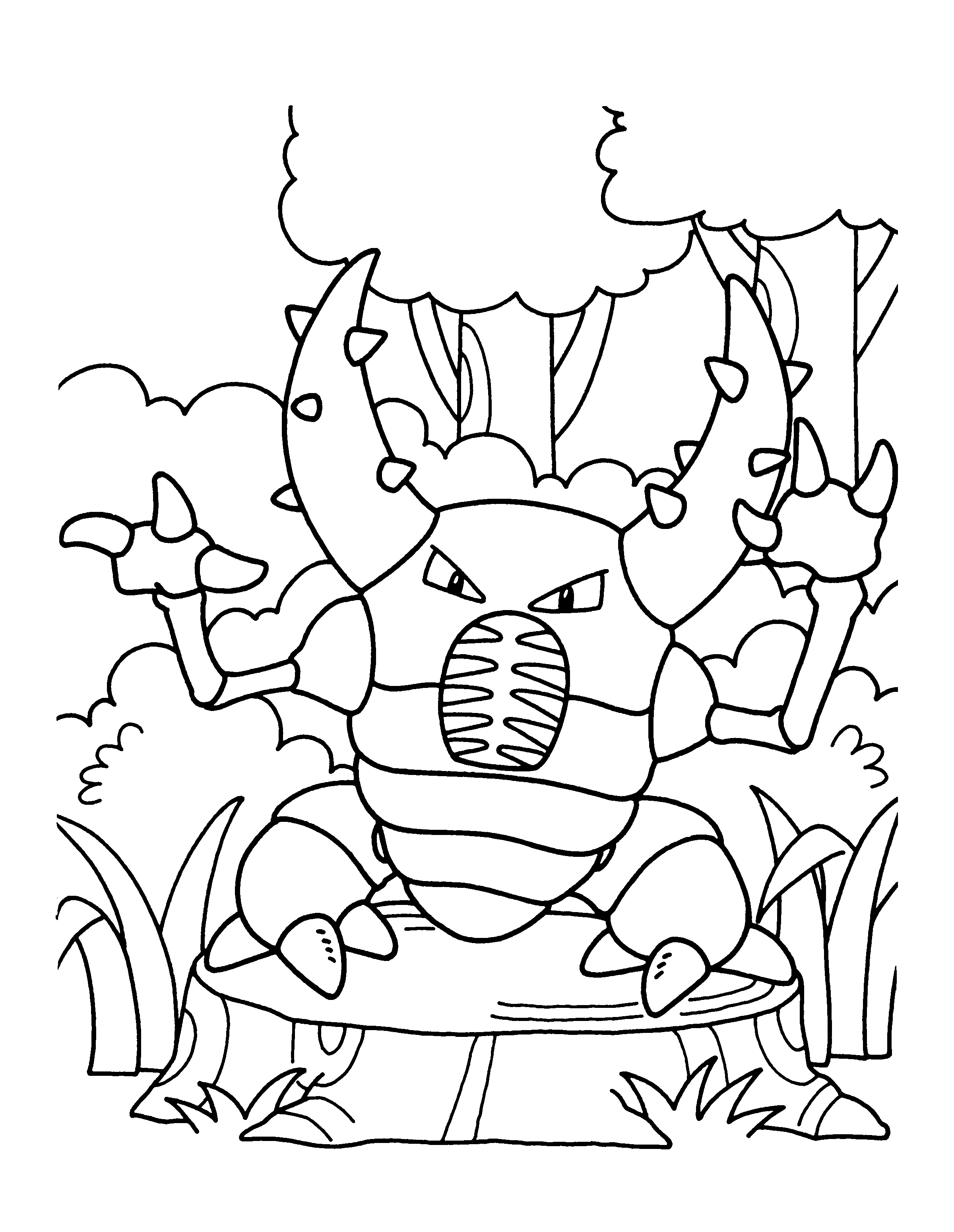 Pokemon coloring pages