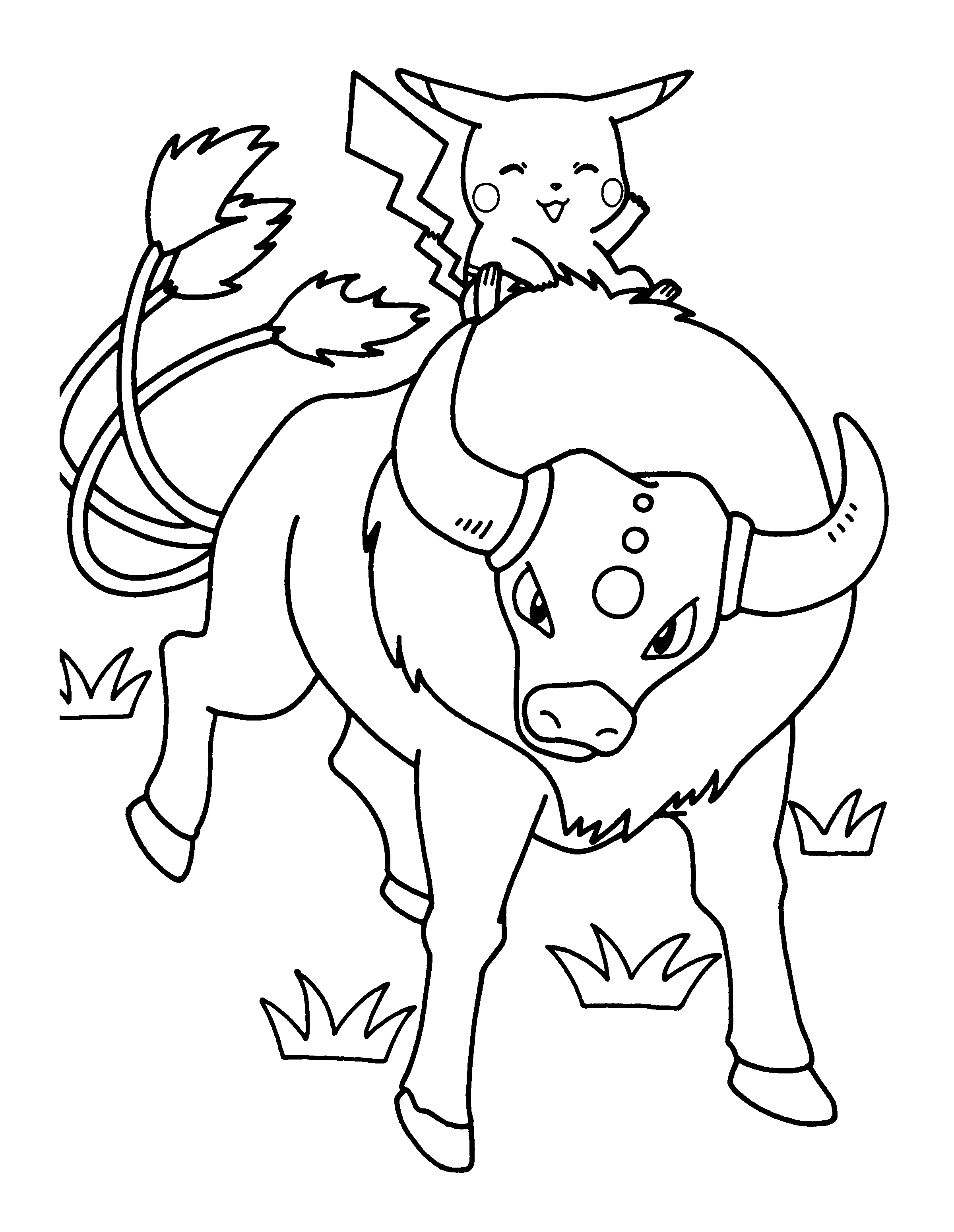 Pokemon coloring pages