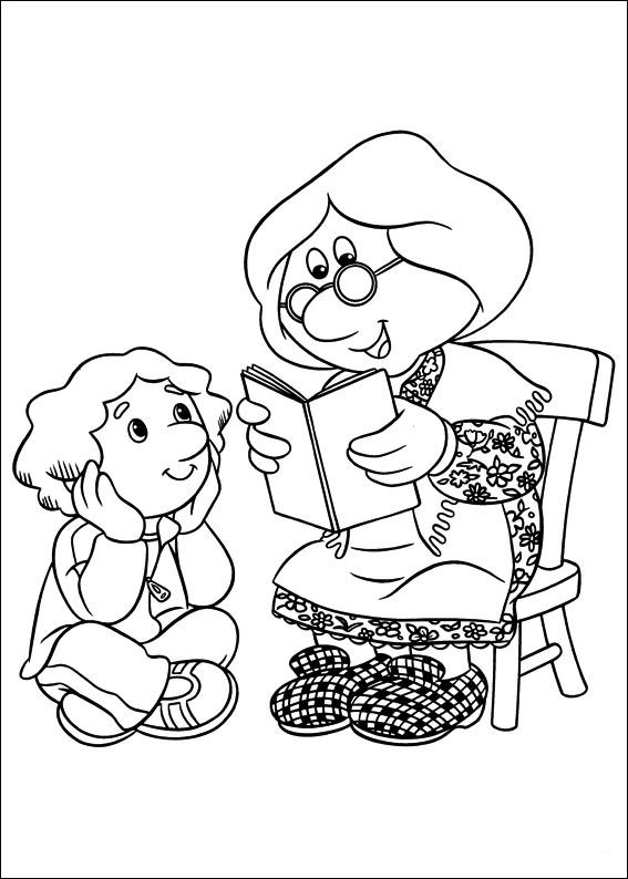 Postman pat coloring pages