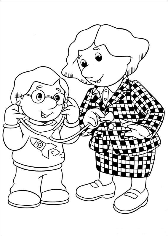 Postman pat coloring pages