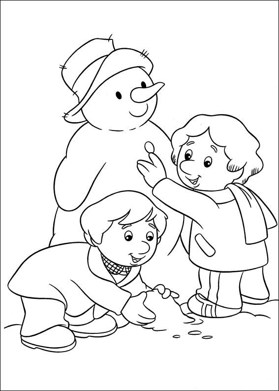 Postman pat coloring pages