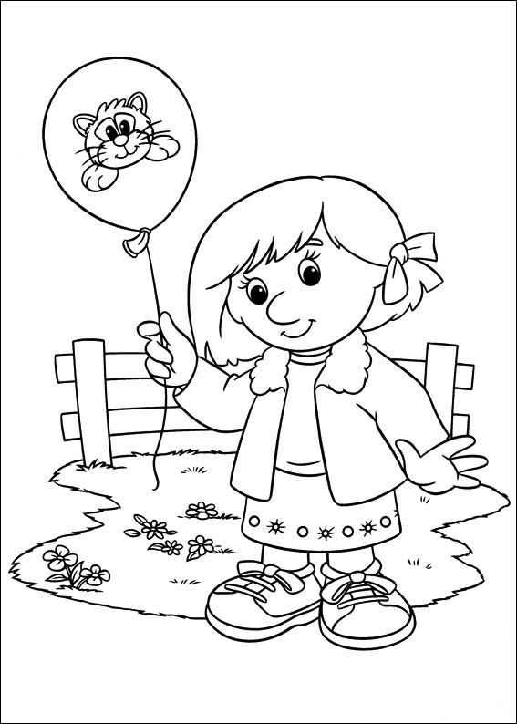 Postman pat coloring pages