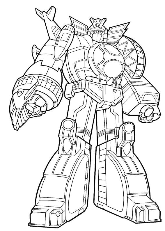 Power rangers coloring pages