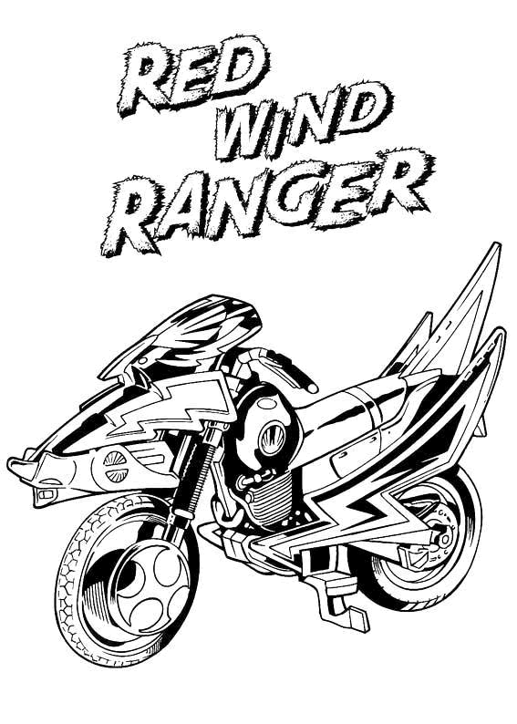 Power rangers coloring pages