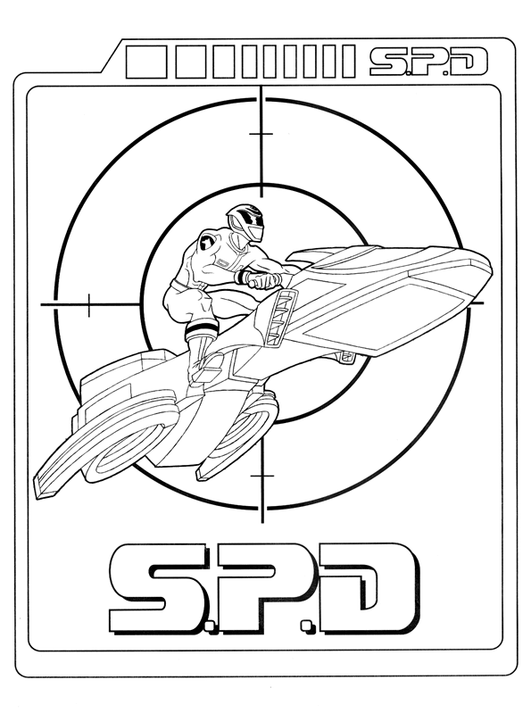 Power rangers coloring pages