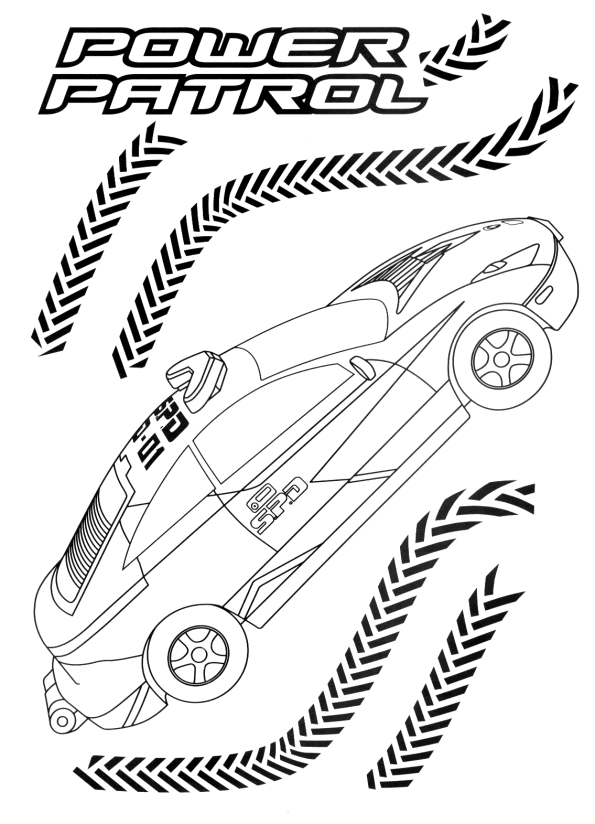 Power rangers coloring pages