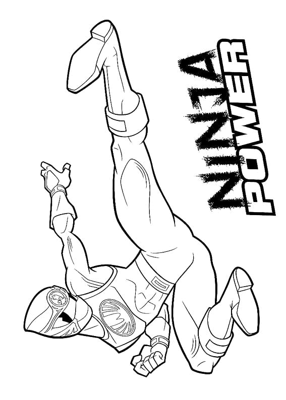 Power rangers coloring pages