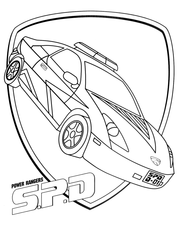 Power rangers coloring pages