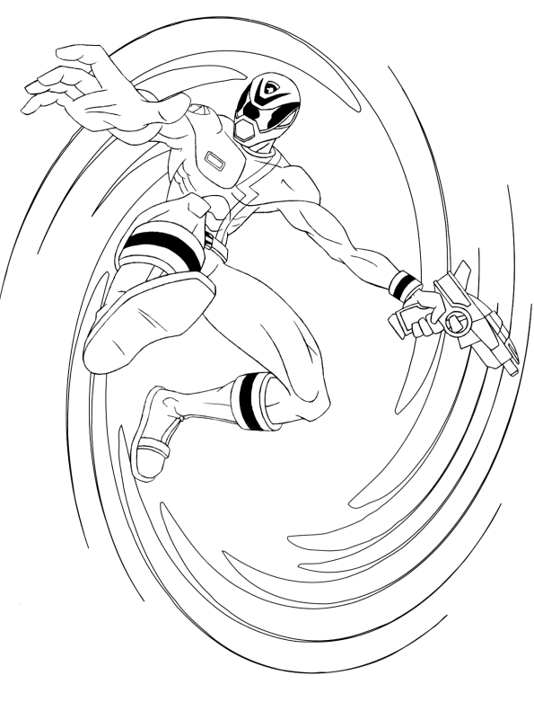 Power rangers coloring pages