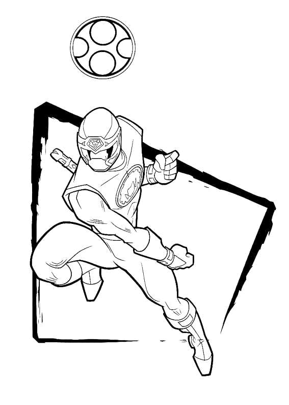 Power rangers coloring pages