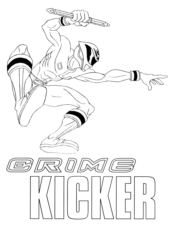 Power rangers coloring pages