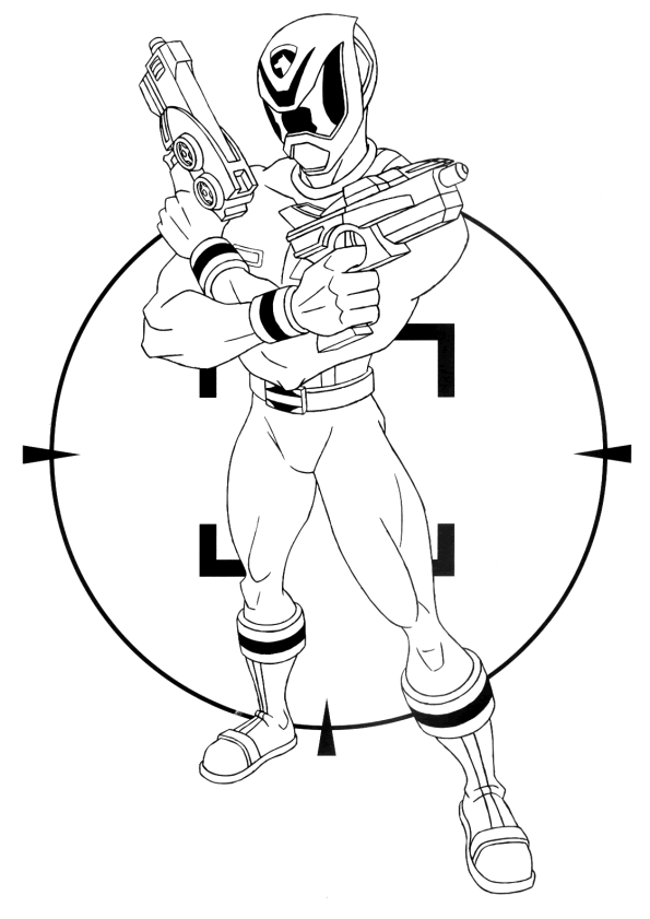 Power rangers coloring pages