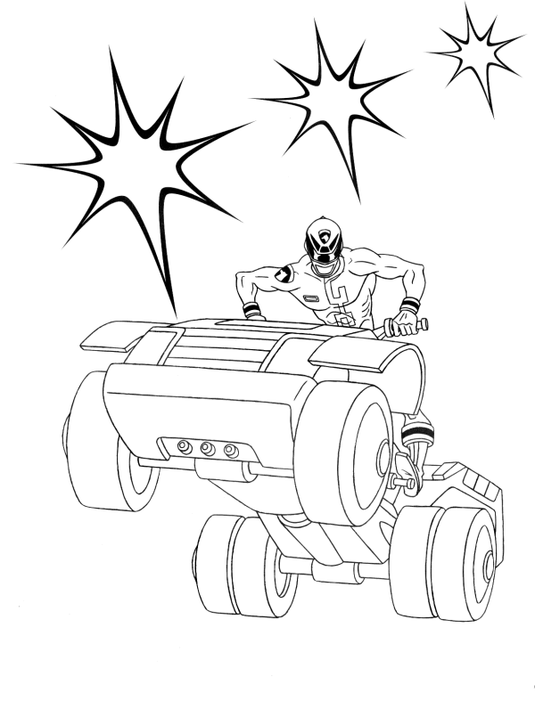 Power rangers coloring pages