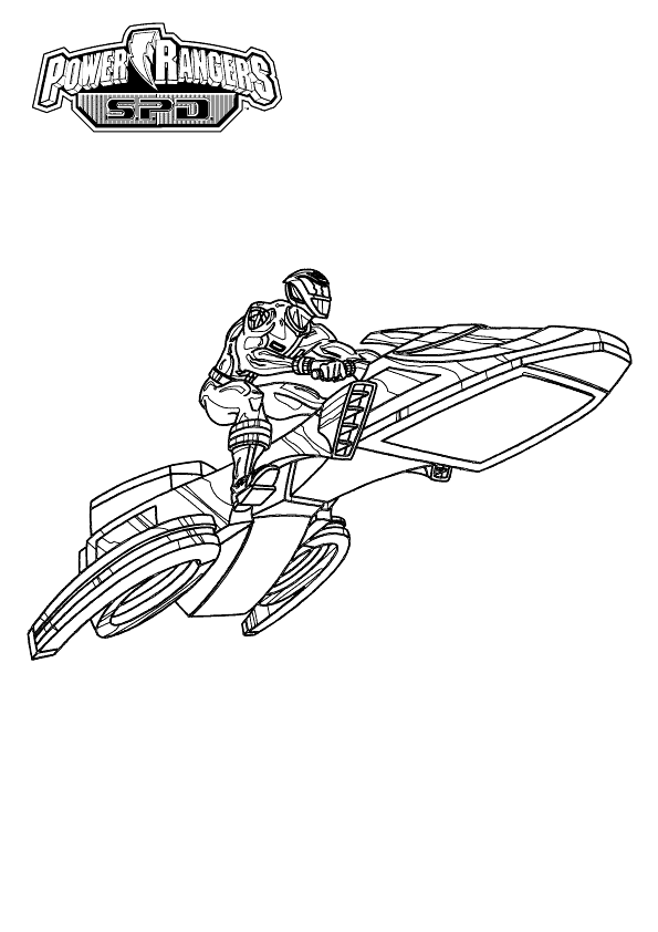 Power rangers coloring pages