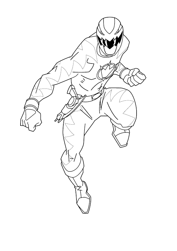 Power rangers coloring pages